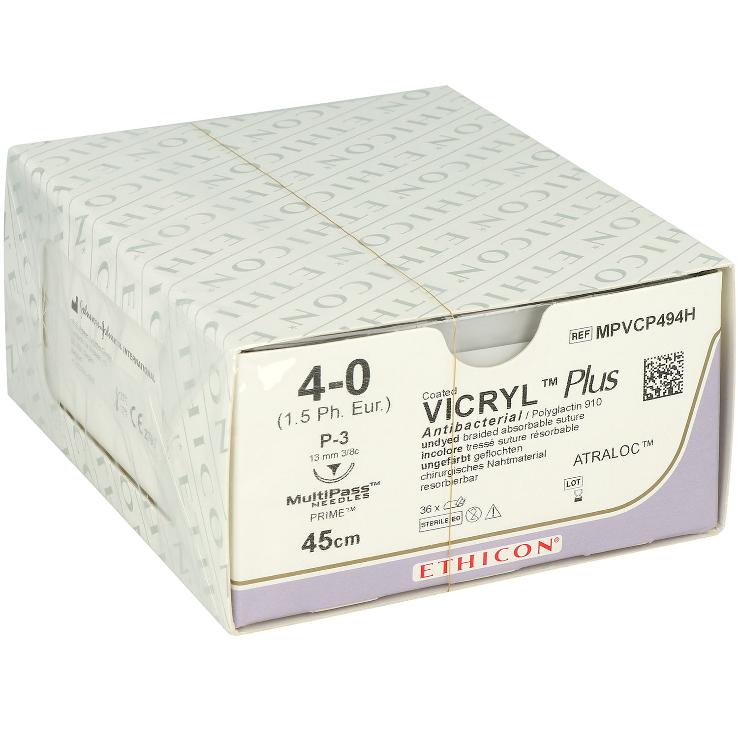 VICRYL Plus ungefärbt MPVCP494H VICRYL Plus ungefärbt MPVCP494H