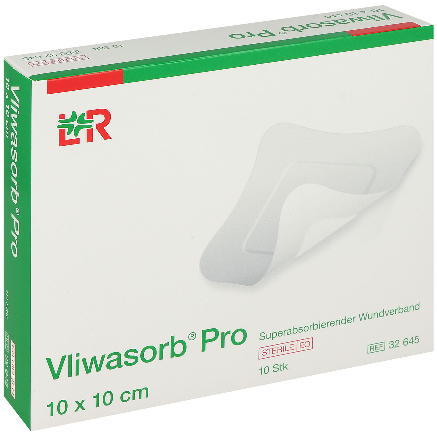 Vliwasorb Pro Superabsorbierender Wundverband, sterile Wundauflage Vliwasorb Pro Superabsorbierender Wundverband, sterile Wundauflage