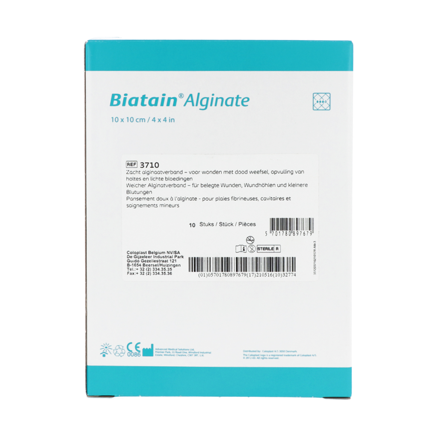 Biatain Alginate Kompressen Biatain Alginate Kompressen