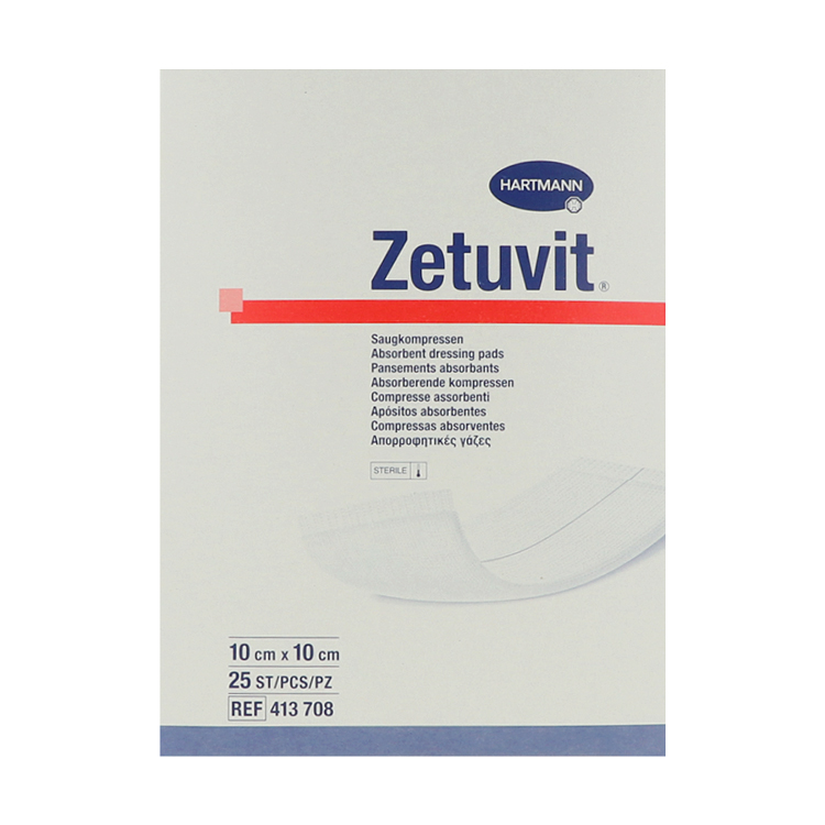Zetuvit Saugkompressen, steril und unsteril Zetuvit Saugkompressen, steril und unsteril