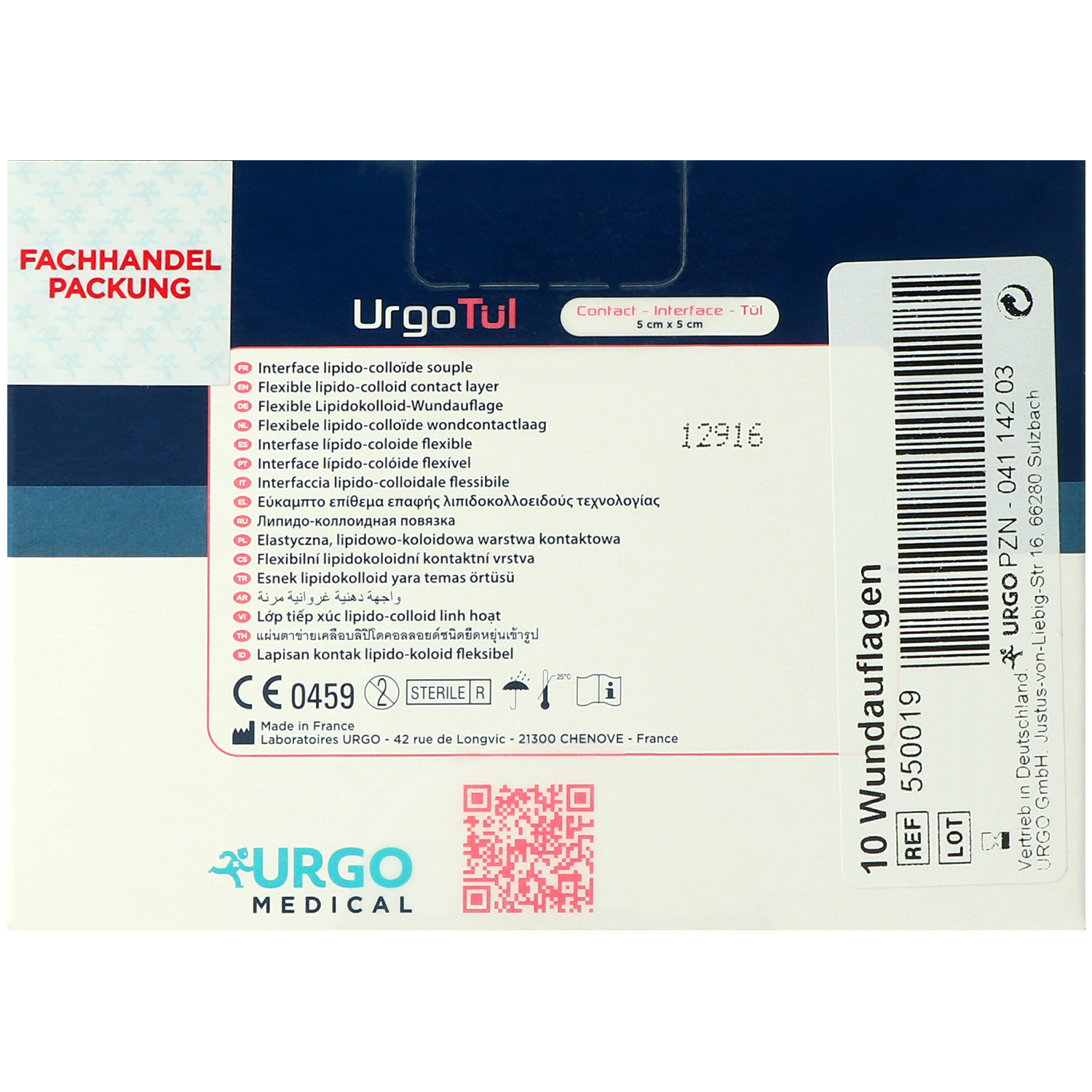 URGOTÜL sterile Wundauflage URGOTÜL sterile Wundauflage