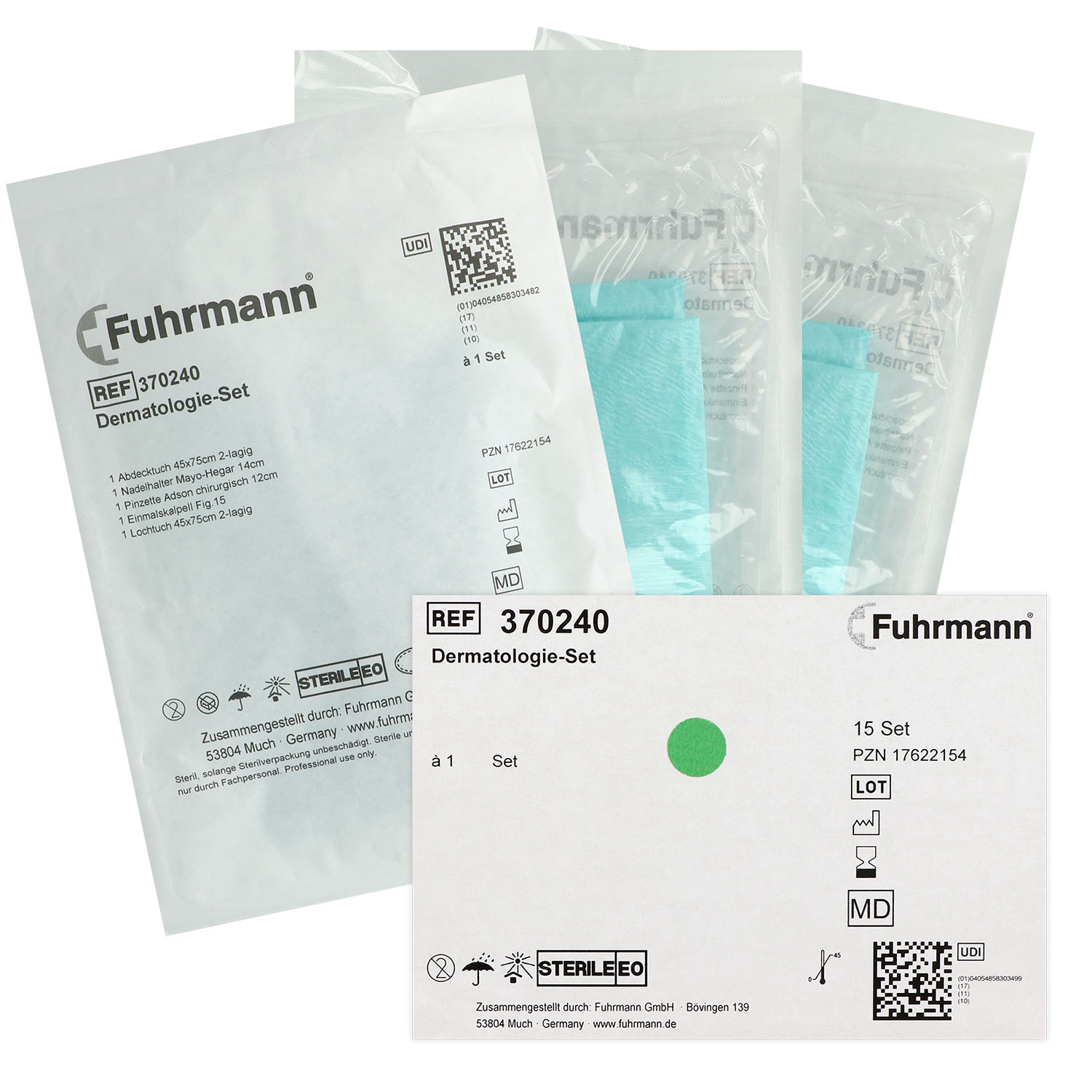 Dermatologie-Set, steril Dermatologie-Set, steril