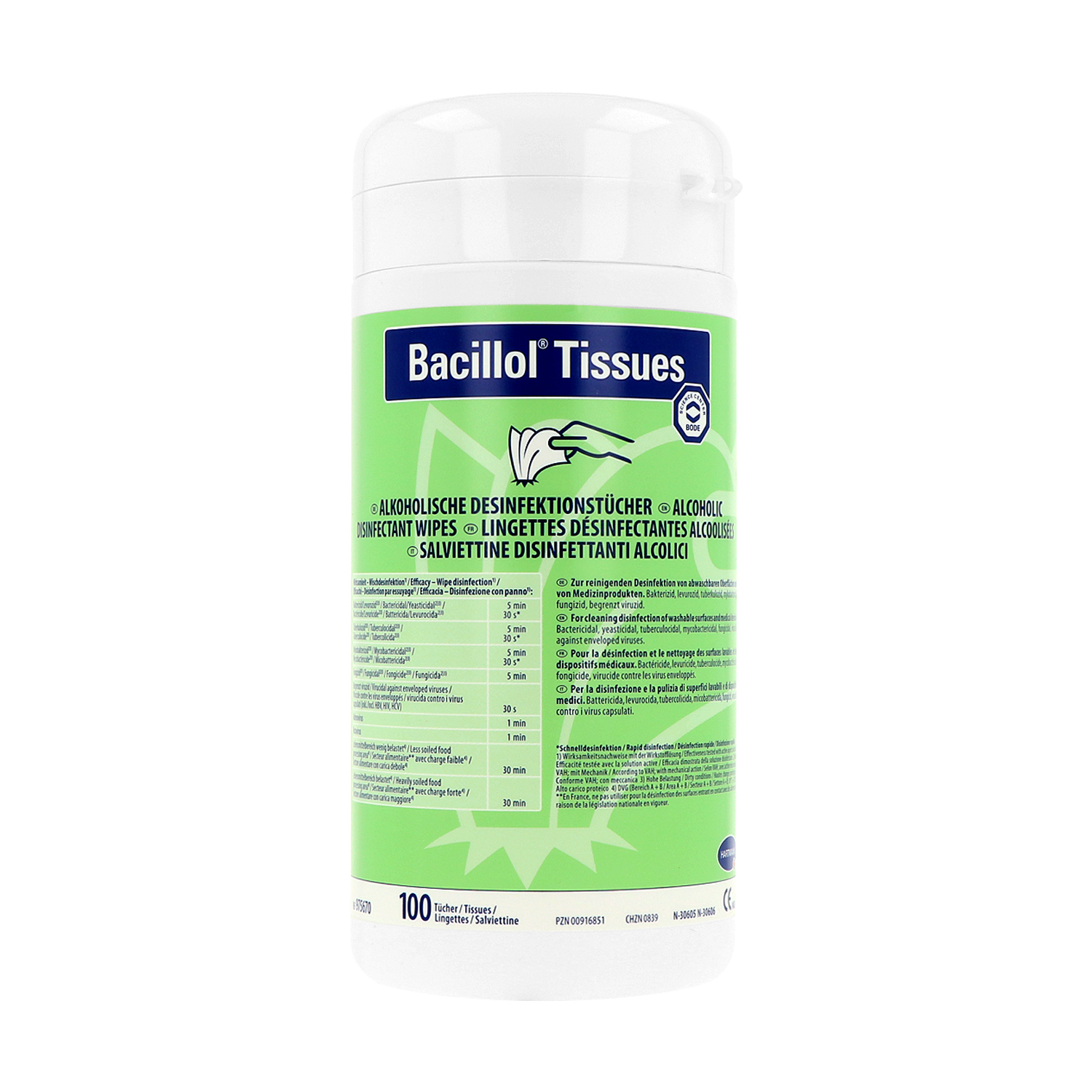 Bacillol Tissues Schnell-Desinfektionstücher Bacillol Tissues Schnell-Desinfektionstücher