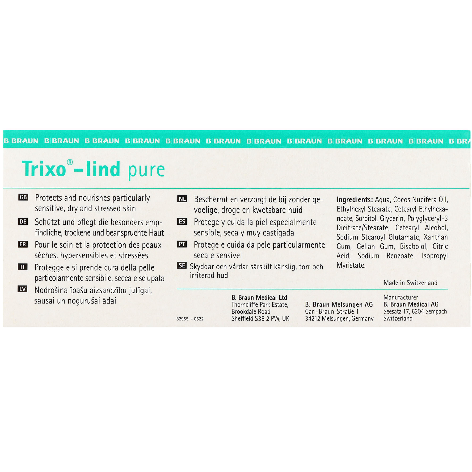 Trixo-Lind pure Pflegelotion Tube Trixo-Lind pure Pflegelotion Tube
