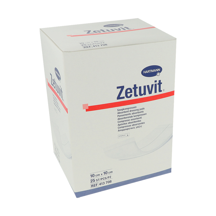 Zetuvit Saugkompressen, steril und unsteril Zetuvit Saugkompressen, steril und unsteril