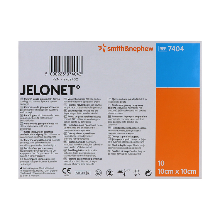 JELONET Salbenkompresse mit Paraffin, steril JELONET Salbenkompresse mit Paraffin, steril