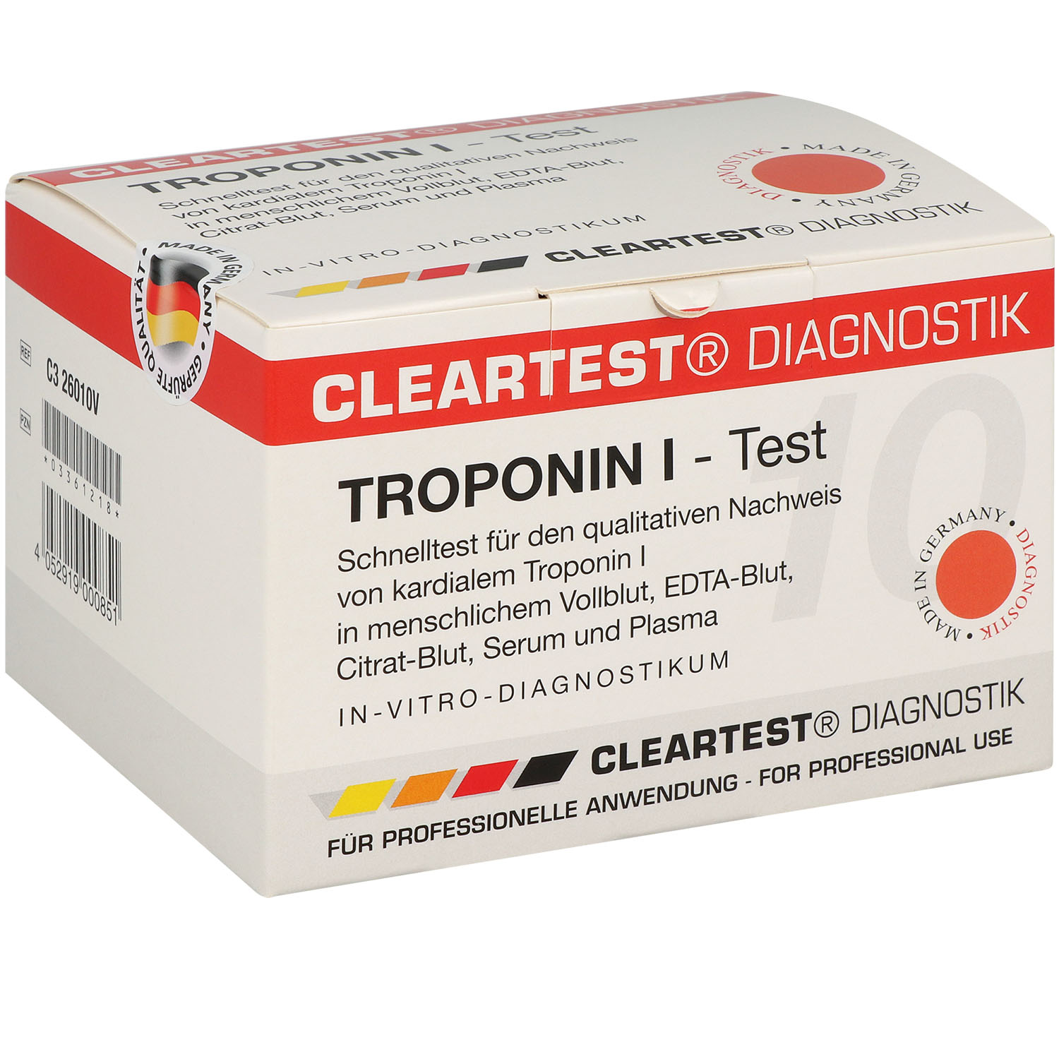 TROPONIN Infarkt Test Cleartest TROPONIN Infarkt Test Cleartest