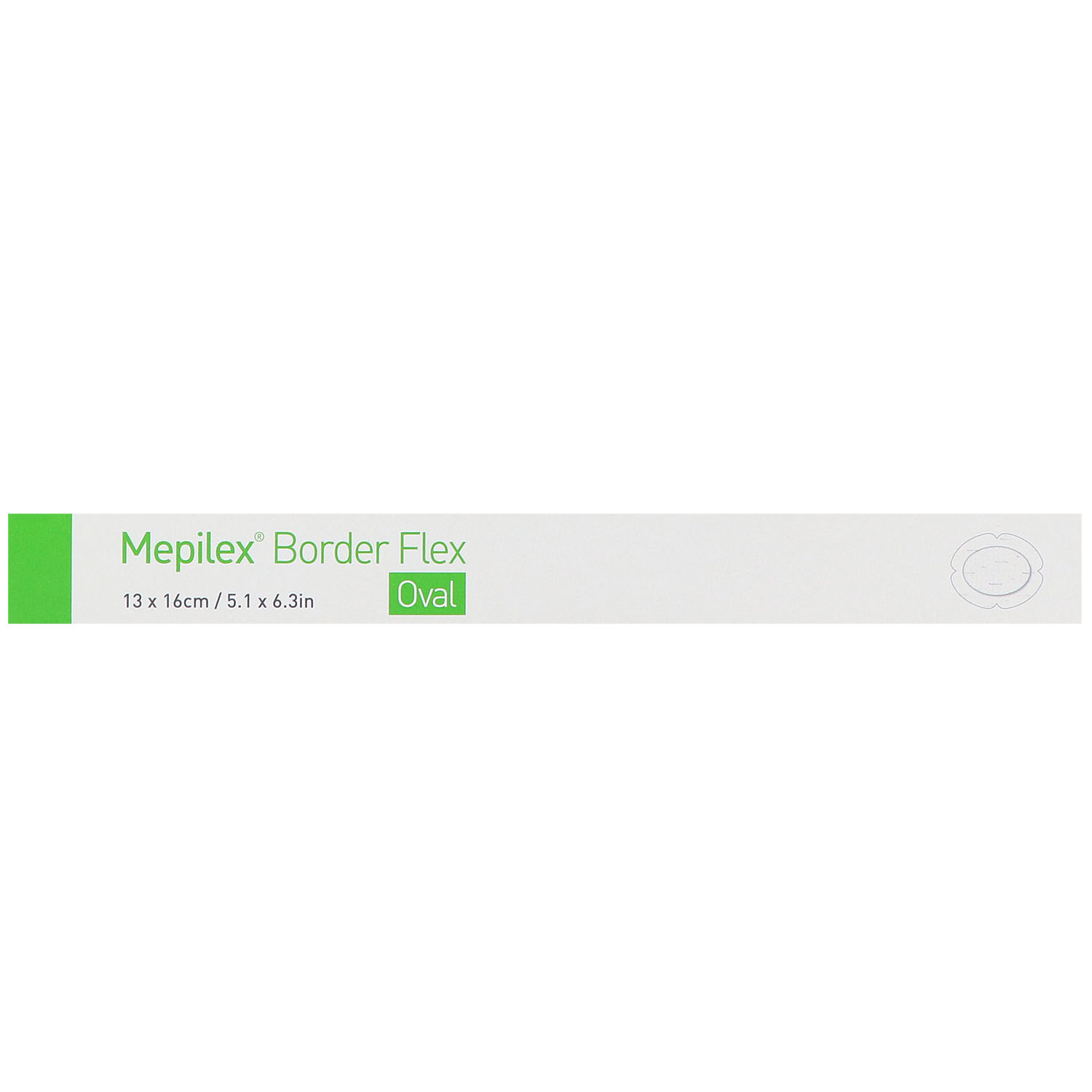 Mepilex Border Flex Oval haftend Schaumverband Mepilex Border Flex Oval haftend Schaumverband