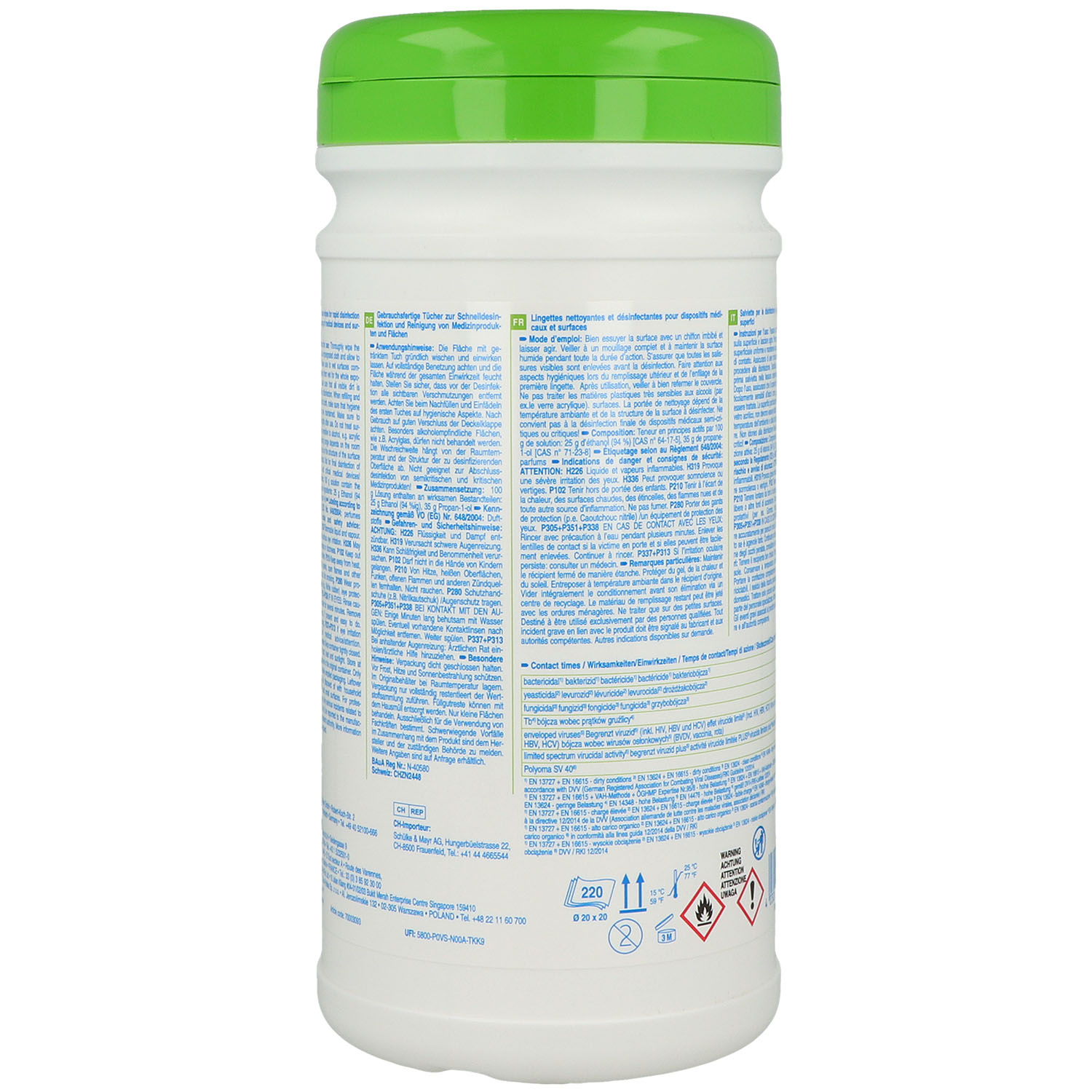 Mikrozid AF wipes Jumbo Desinfektionstücher Mikrozid AF wipes Jumbo Desinfektionstücher
