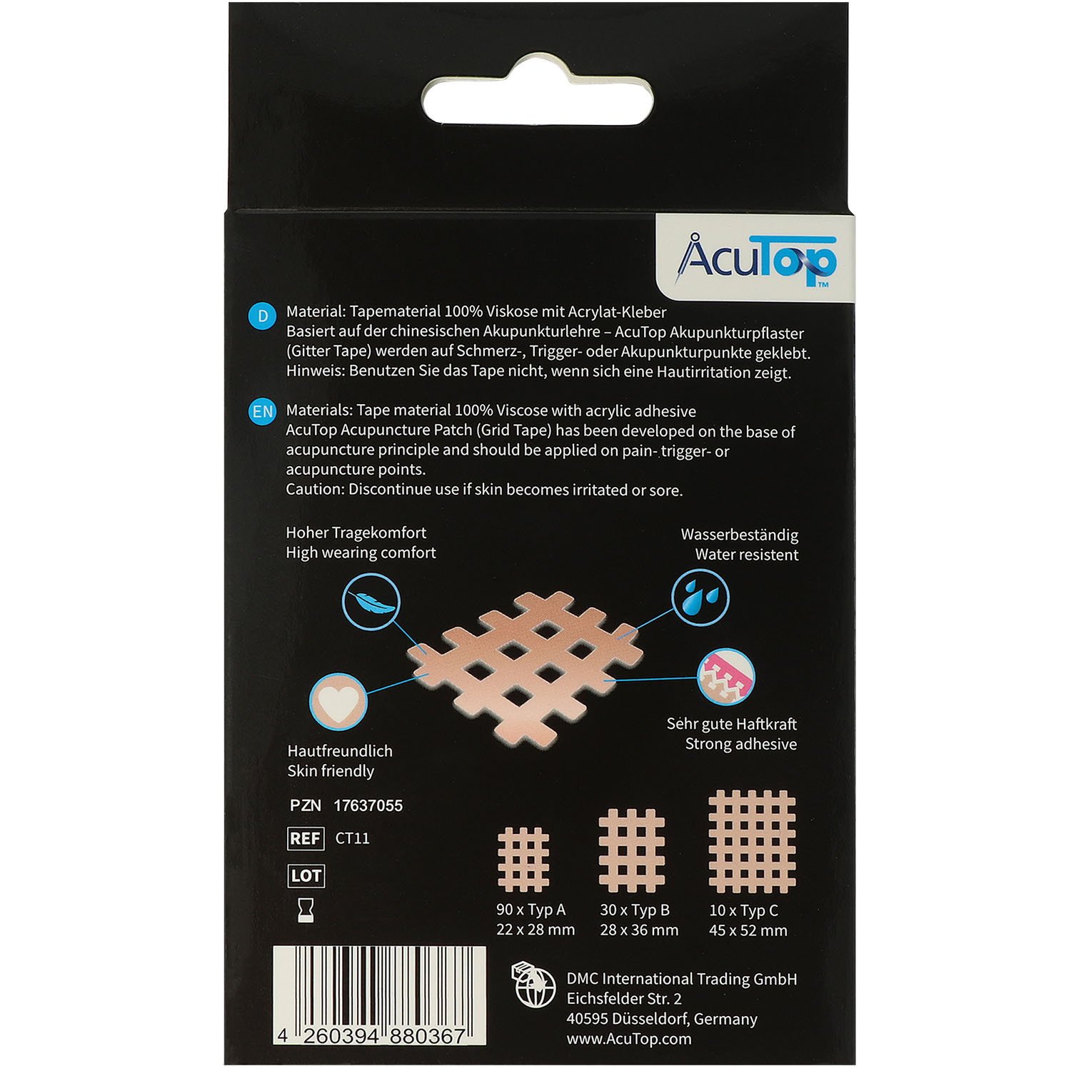 AcuTop Gitter Tape Typ ABC MixBox AcuTop Gitter Tape Typ ABC MixBox
