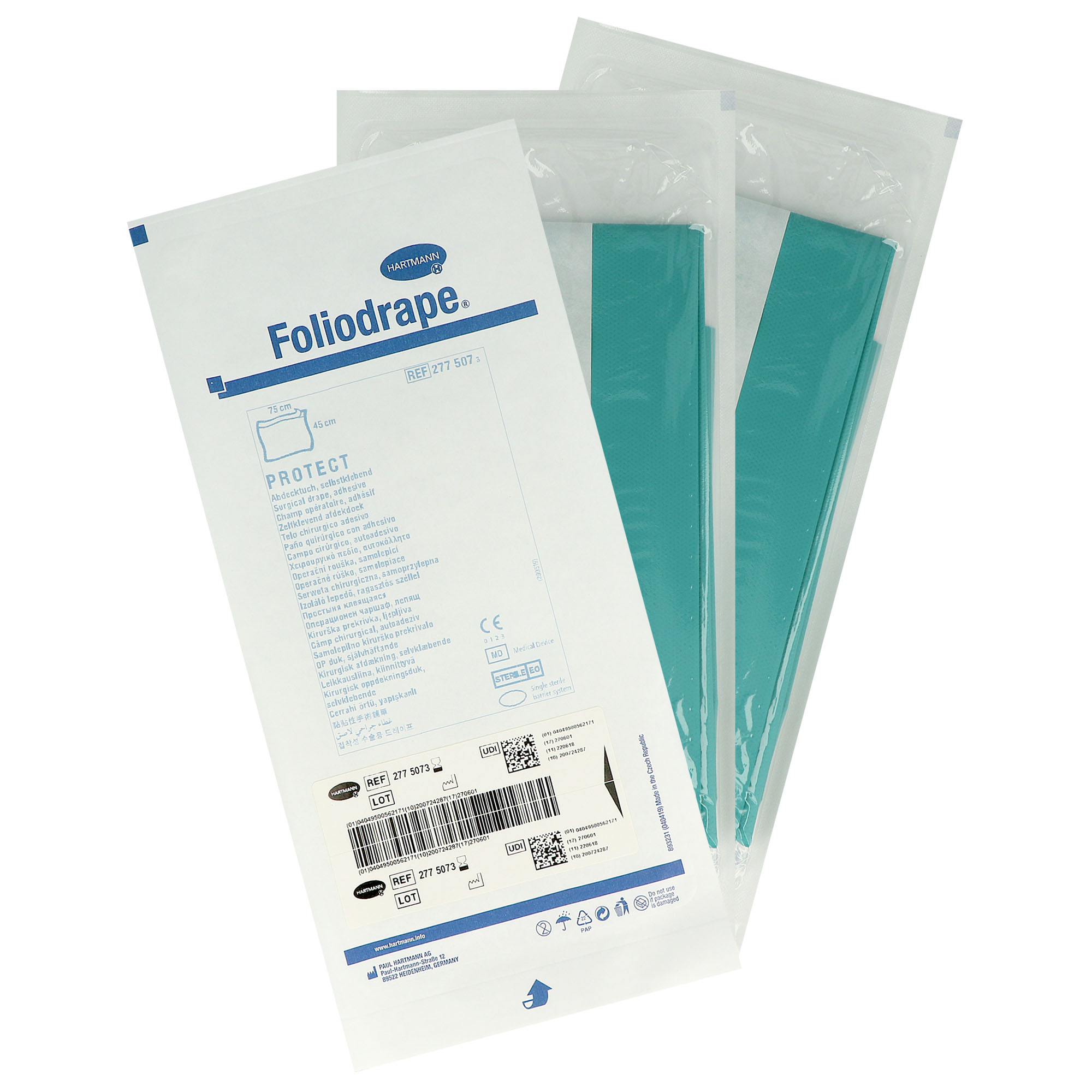 Foliodrape Protect Abdecktuch selbstklebend steril einzeln verpackt Foliodrape Protect Abdecktuch selbstklebend steril einzeln verpackt