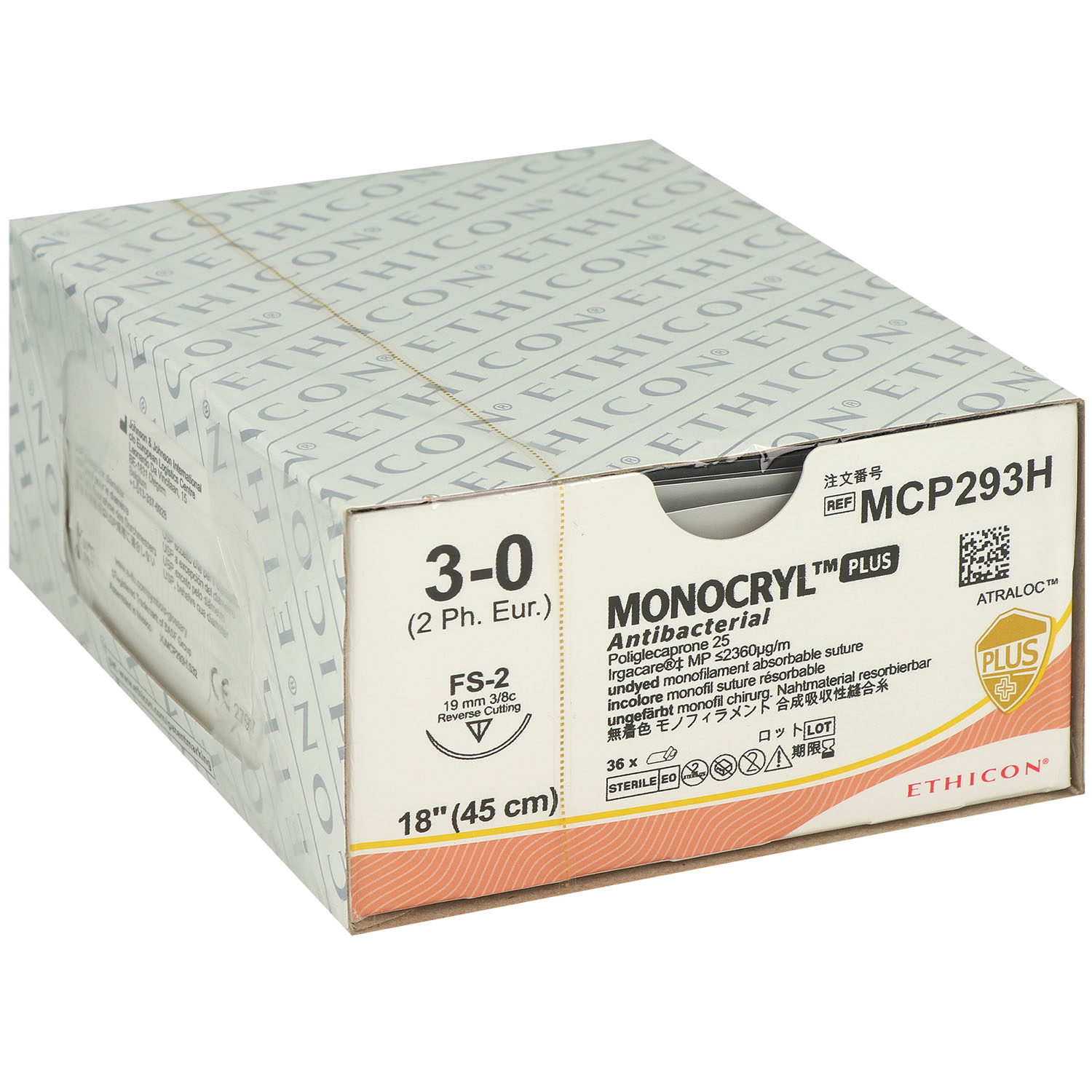 Monocryl Plus ungefärbt monofil Monocryl Plus ungefärbt monofil