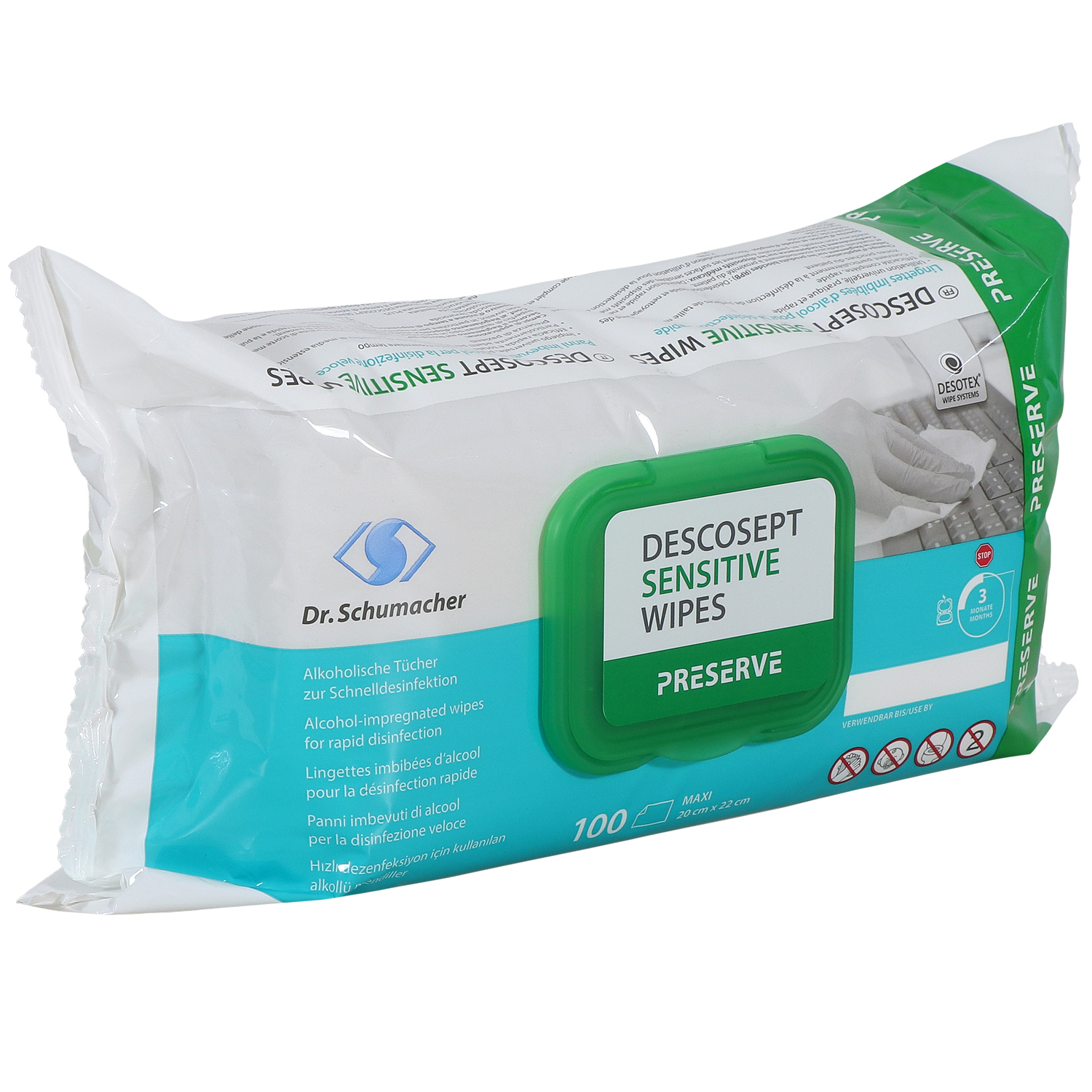 DESCOSEPT Sensitive Wipes DESCOSEPT Sensitive Wipes