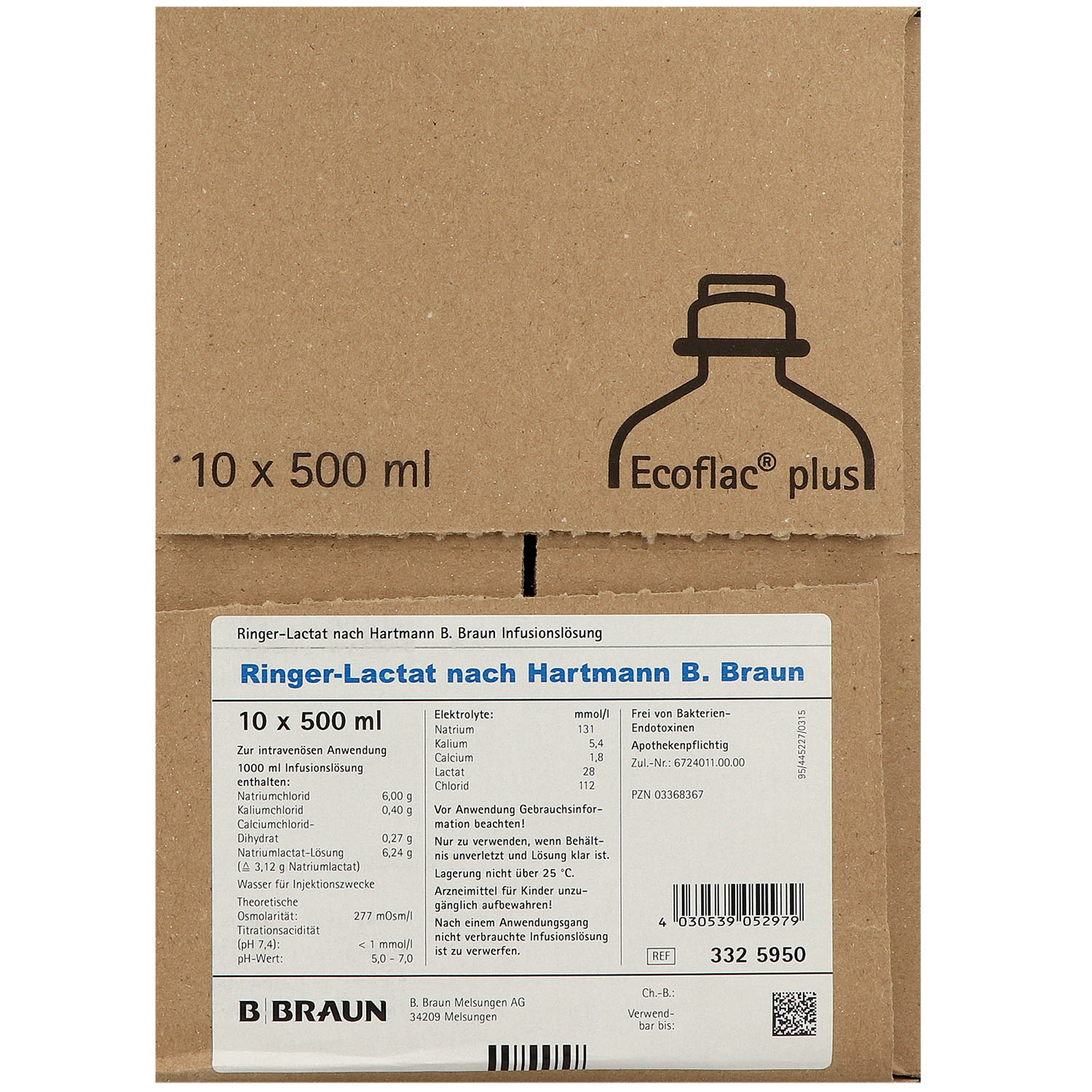 Ringer Lactat Infusionslösung Ecoflac Plus Ringer Lactat Infusionslösung Ecoflac Plus