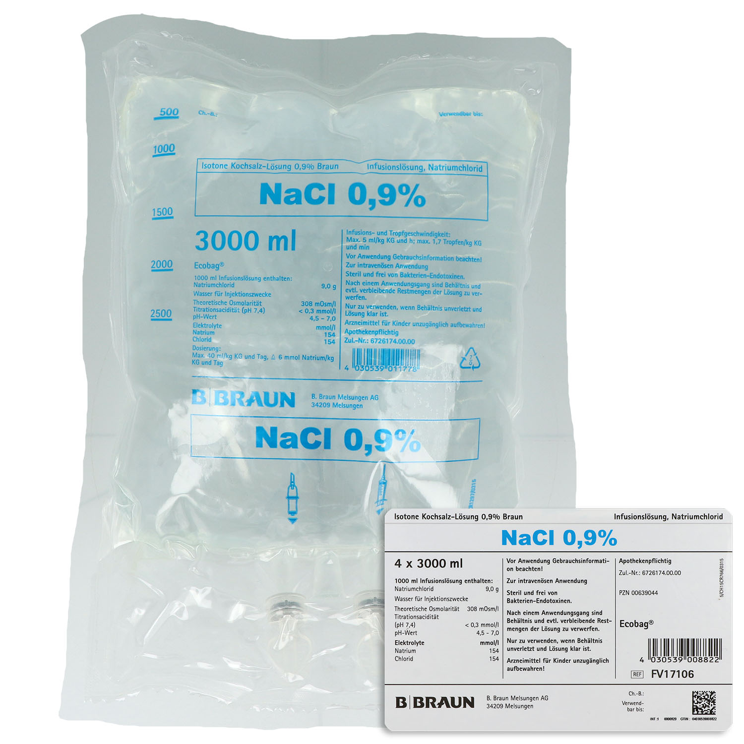 Isotone Kochsalzlösung 0,9% Ecobag Isotone Kochsalzlösung 0,9% Ecobag