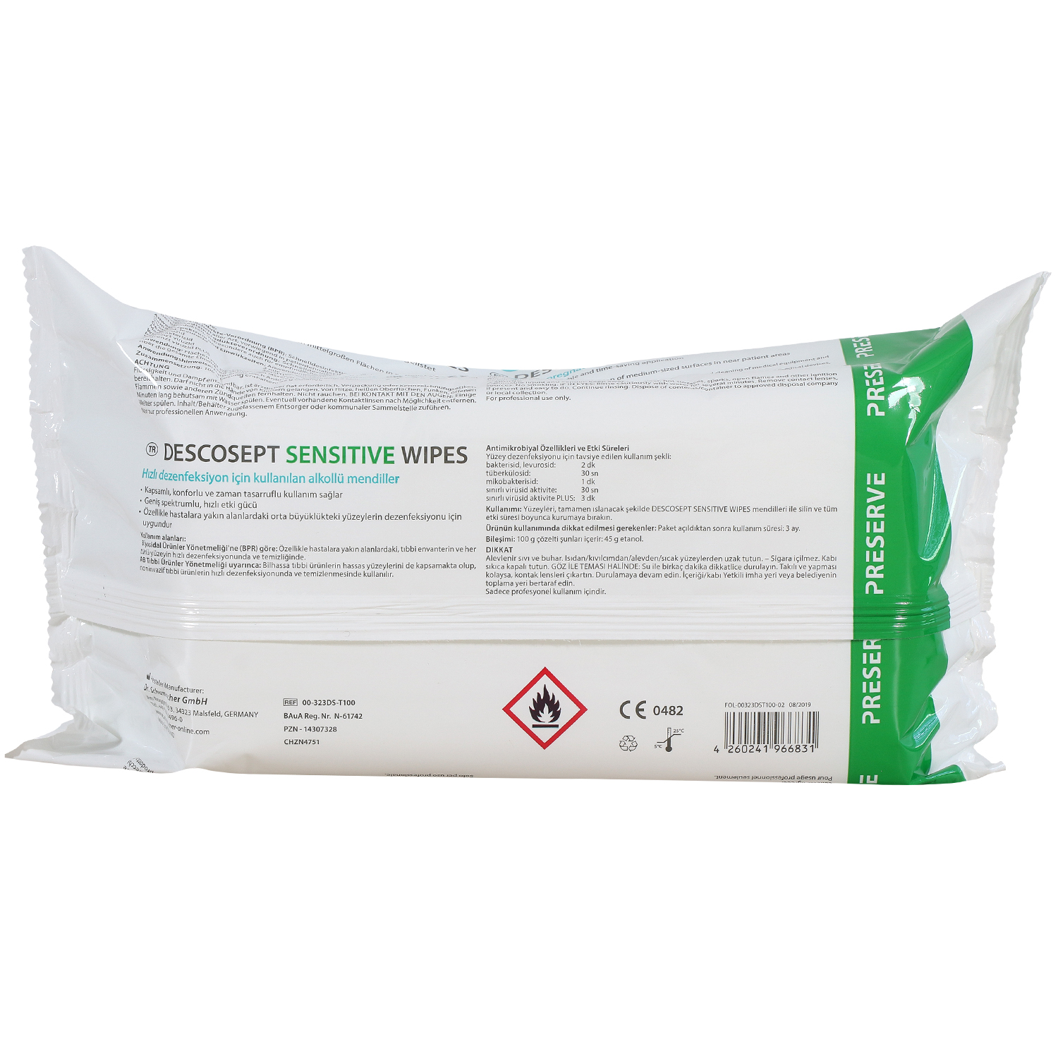 DESCOSEPT Sensitive Wipes DESCOSEPT Sensitive Wipes