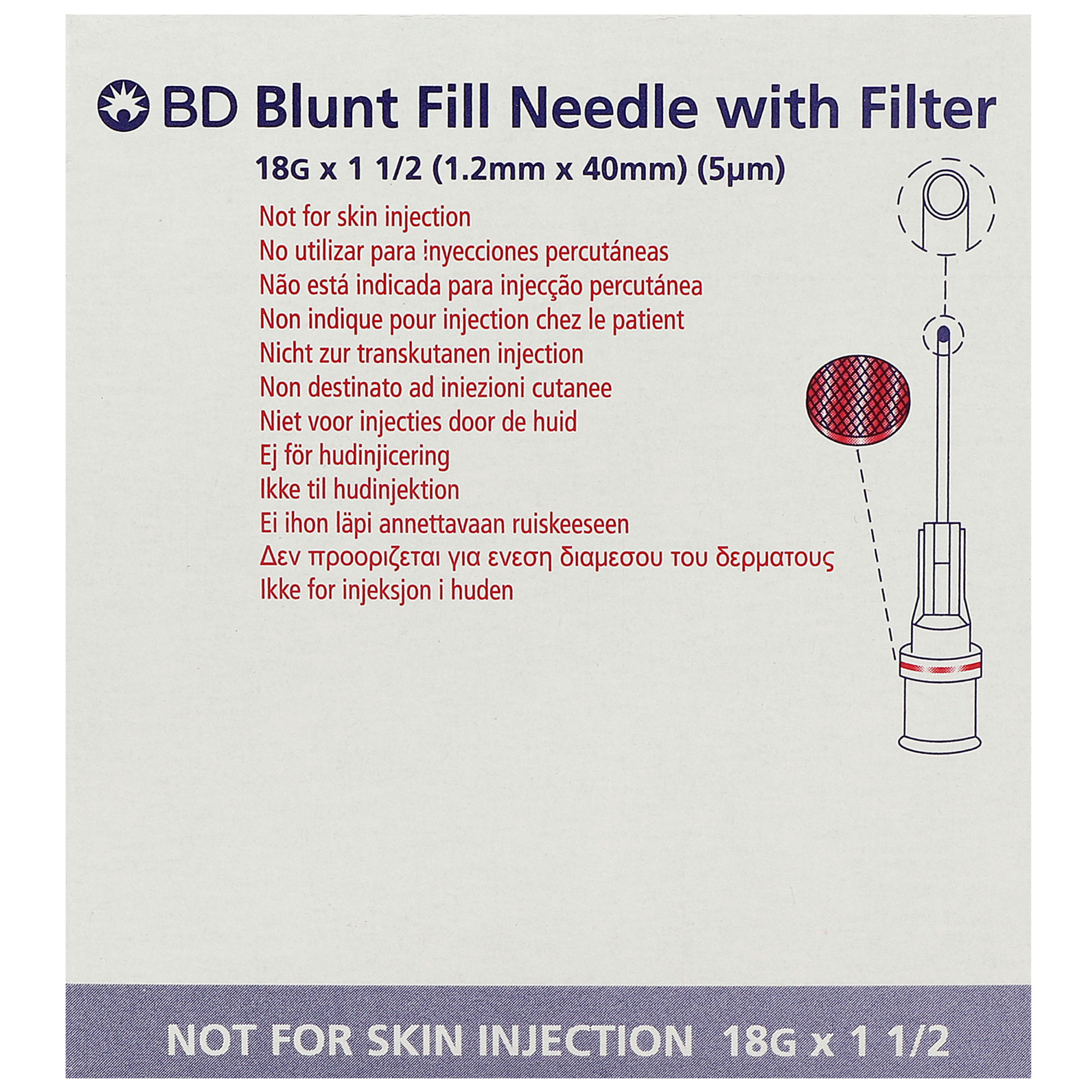 BD Blunt Fill Sicherheits-Aufziehkanülen BD Blunt Fill Sicherheits-Aufziehkanülen