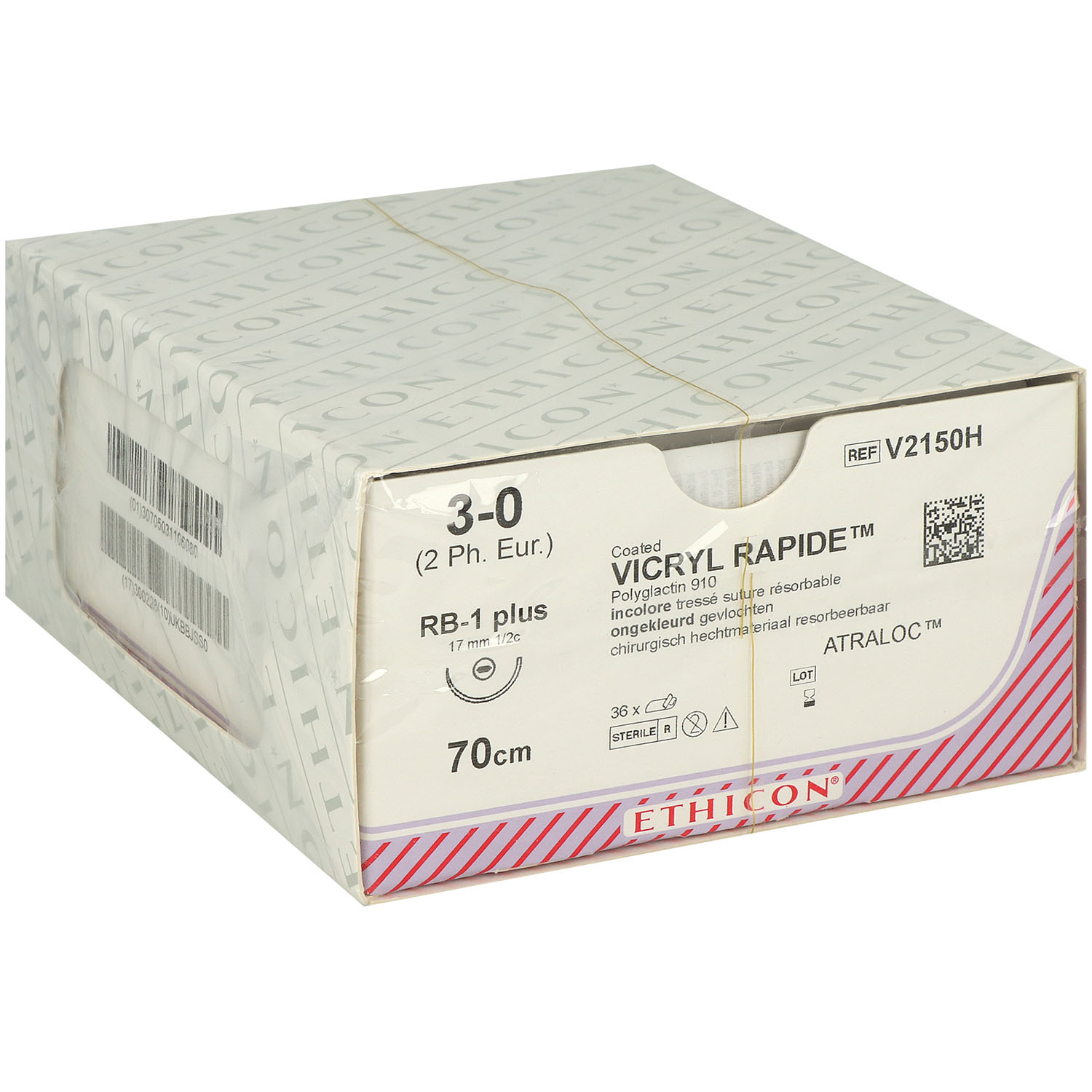 Vicryl Rapid ungefärbt geflochten V2150H Vicryl Rapid ungefärbt geflochten V2150H