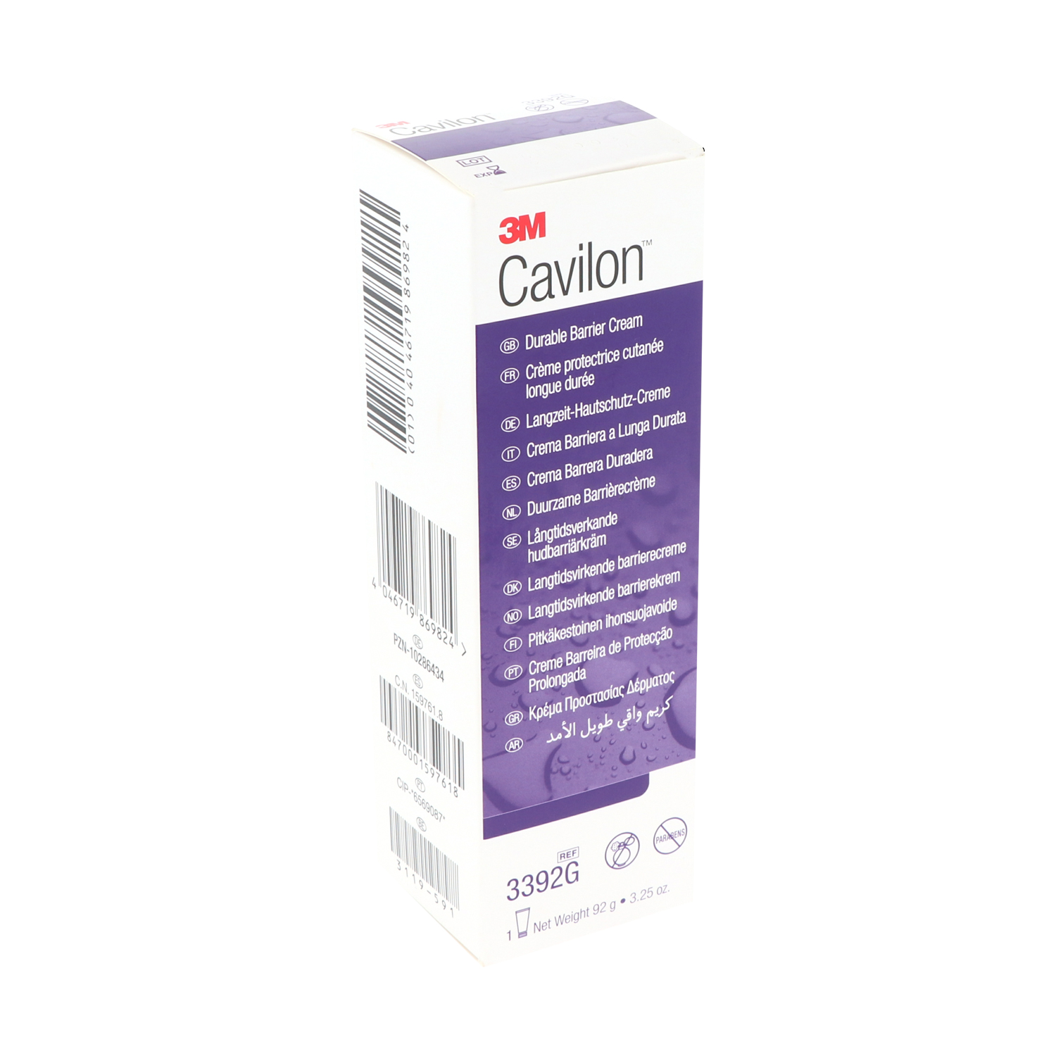 Cavilon Langzeit-Hautschutz-Creme, 3392G, 92 g Cavilon Langzeit-Hautschutz-Creme, 3392G, 92 g