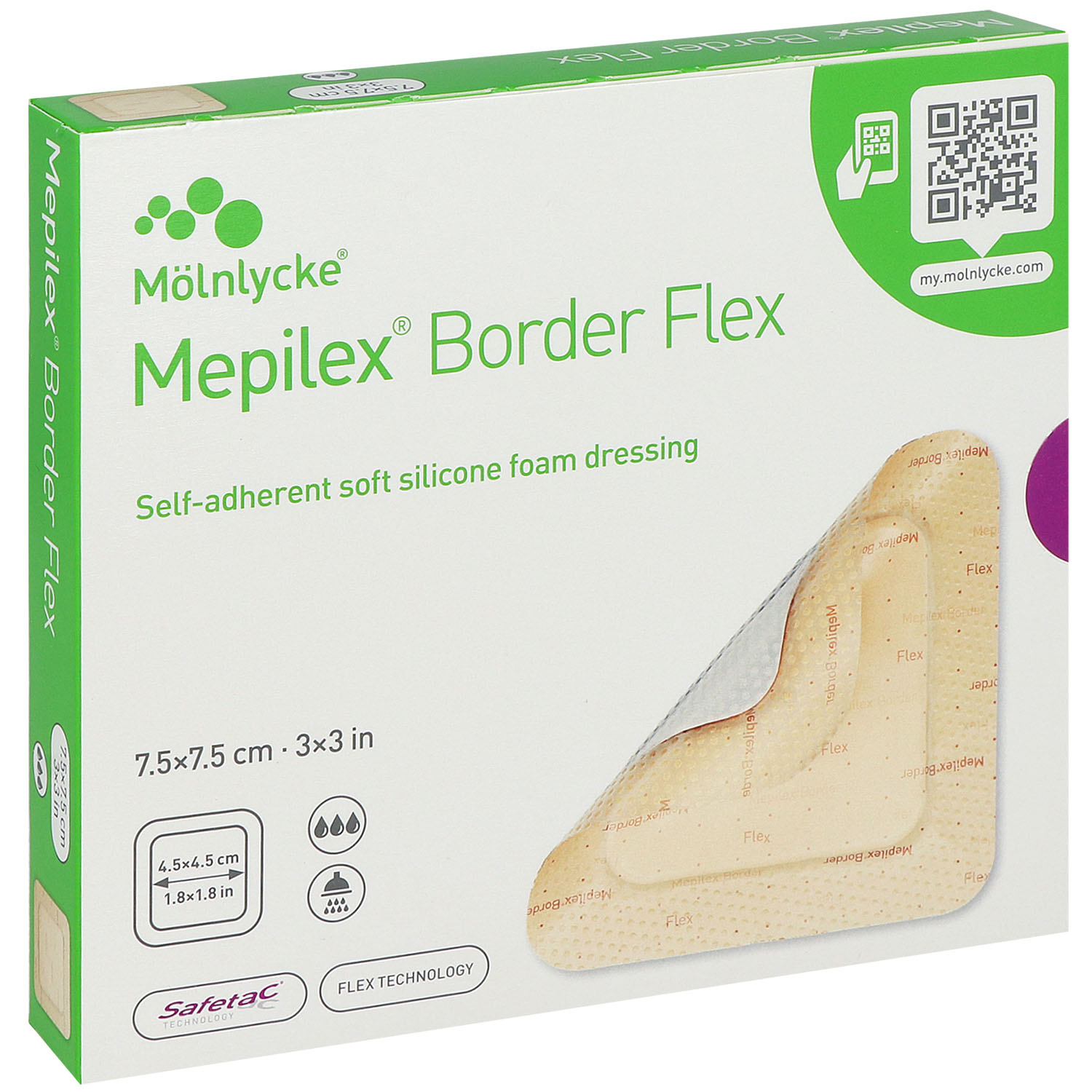 Mepilex Border Flex Schaumverbände Schaumverband haftend ohne PZN Mepilex Border Flex Schaumverbände Schaumverband haftend ohne PZN