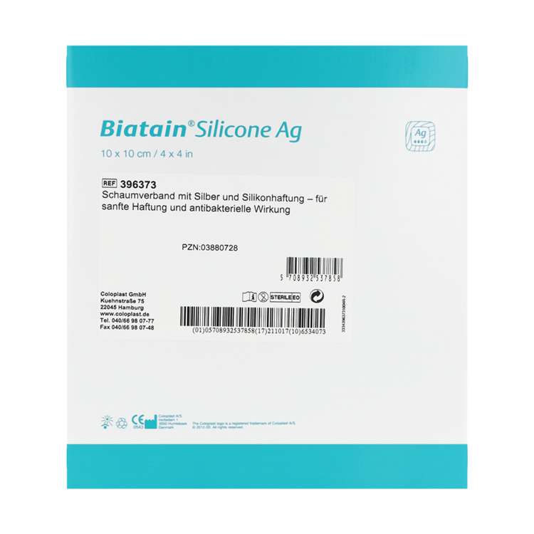 Biatain Silicone Ag Schaumverband Biatain Silicone Ag Schaumverband