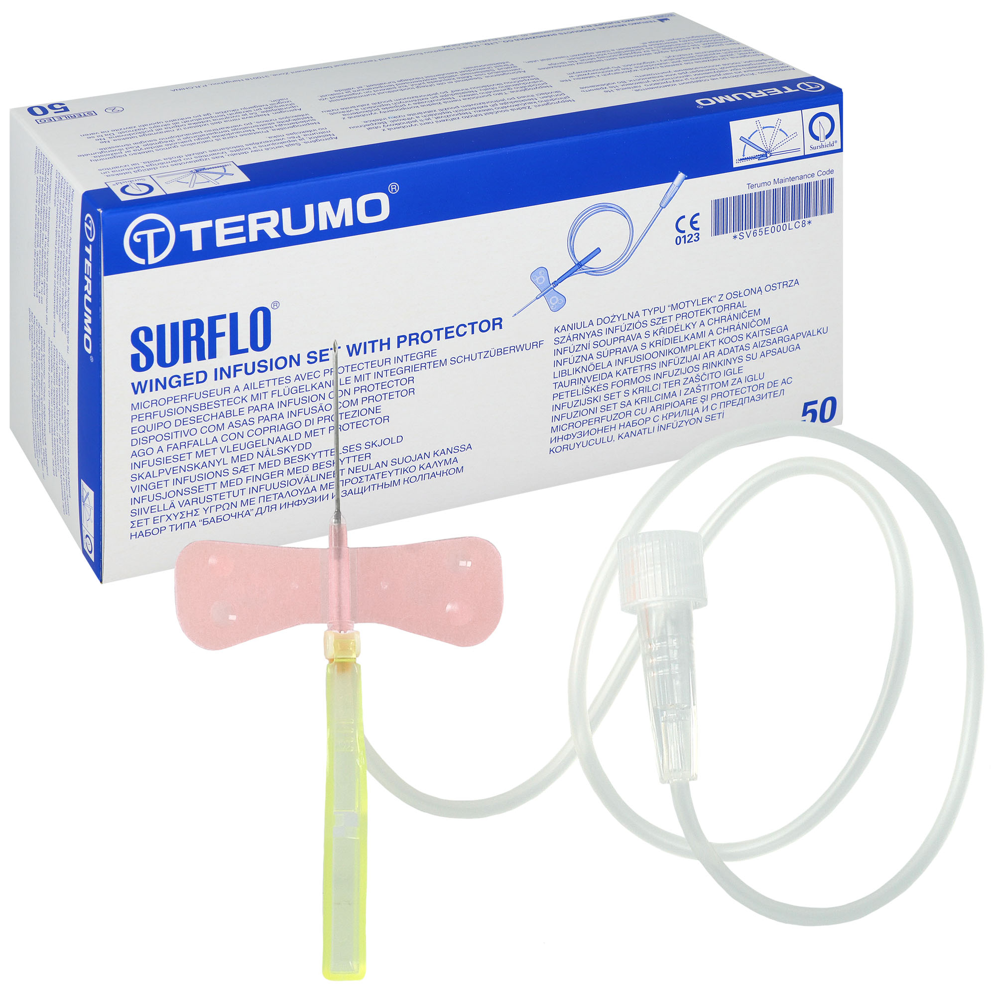 Surflo Safety Sicherheits-Venenpunktionskanüle Surflo Safety Sicherheits-Venenpunktionskanüle