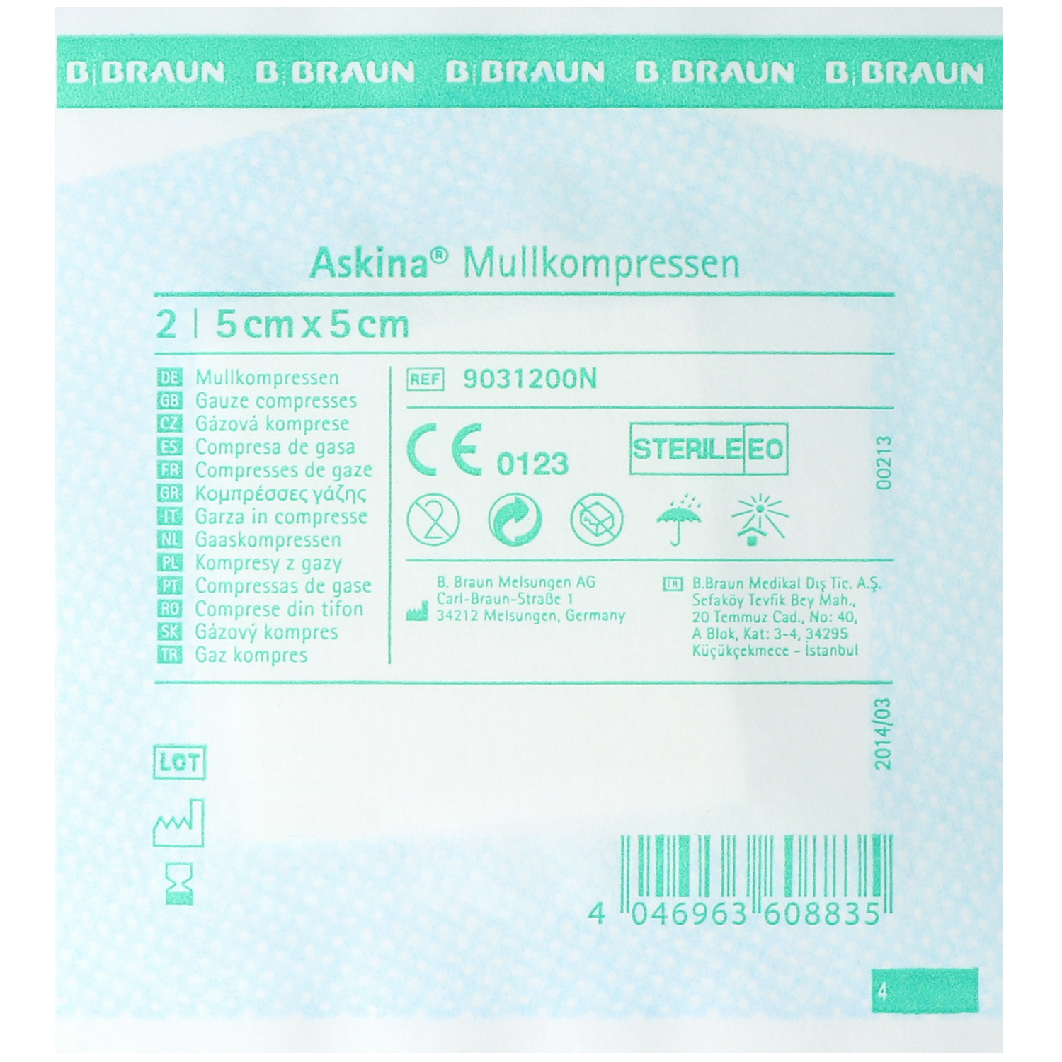 ASKINA Mullkompressen ASKINA Mullkompressen