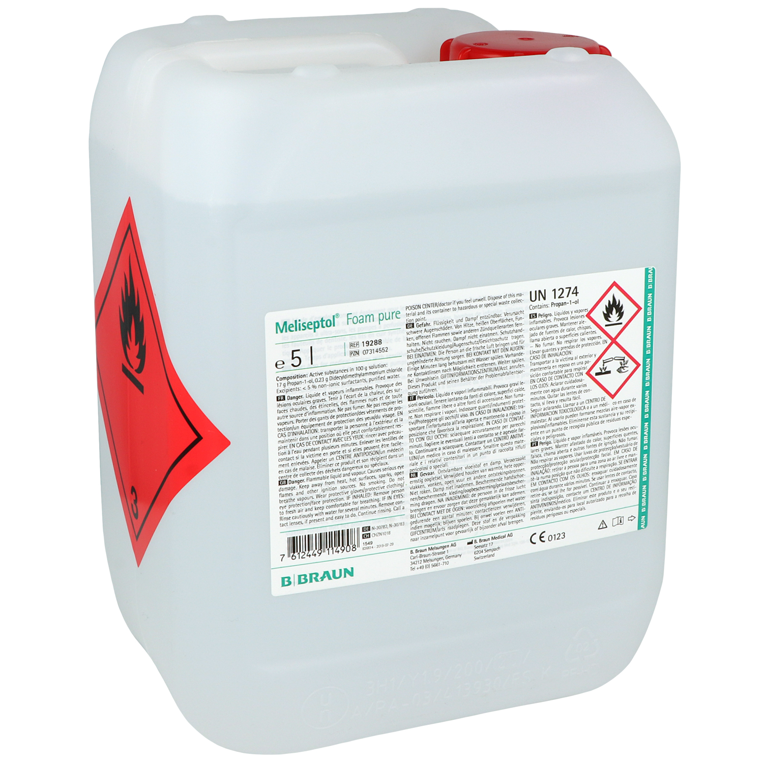 B. Braun Meliseptol Foam pure B. Braun Meliseptol Foam pure