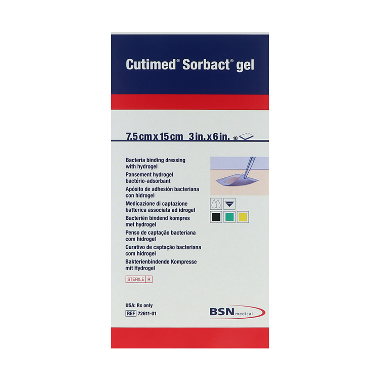 Cutimed Sorbact Gel, keimreduzierende Wundauflage Cutimed Sorbact Gel, keimreduzierende Wundauflage