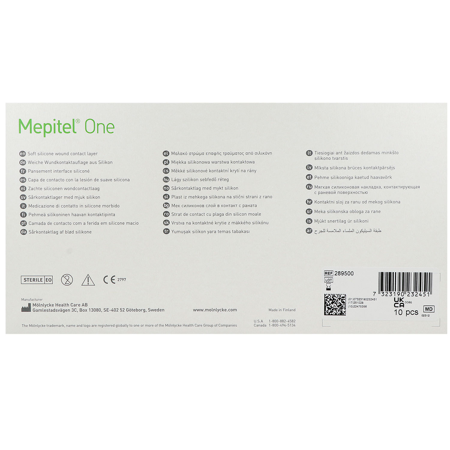Mepitel One Silikon Netzverband Mepitel One Silikon Netzverband