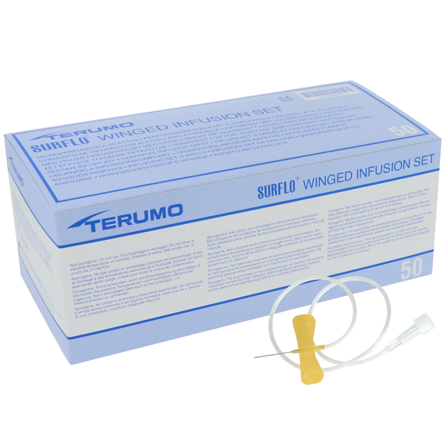 Surflo Perfusionsbesteck, 30 cm Schlauch, Luer-Lock Surflo Perfusionsbesteck, 30 cm Schlauch, Luer-Lock