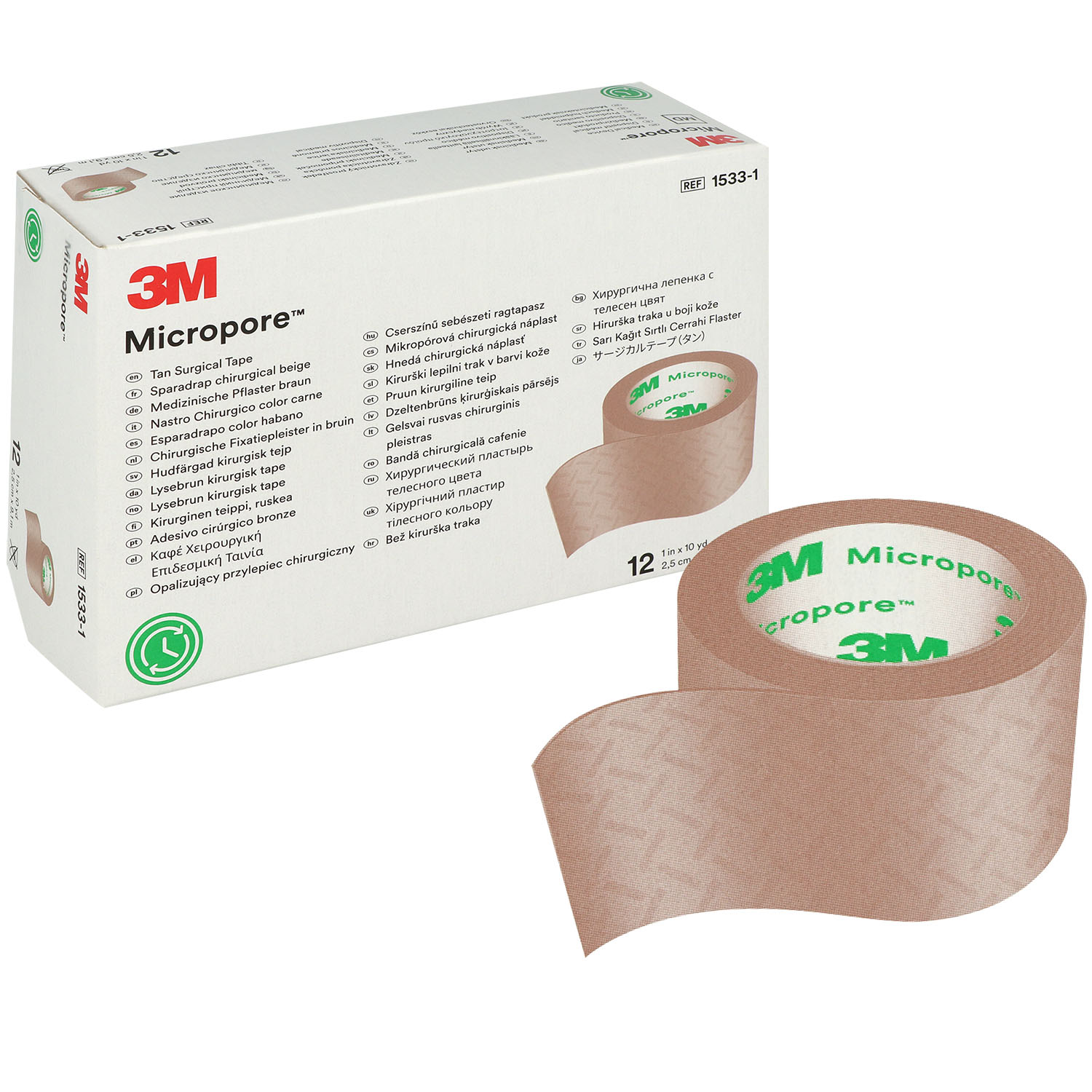 3M Micropore Vliespflaster 3M Micropore Vliespflaster