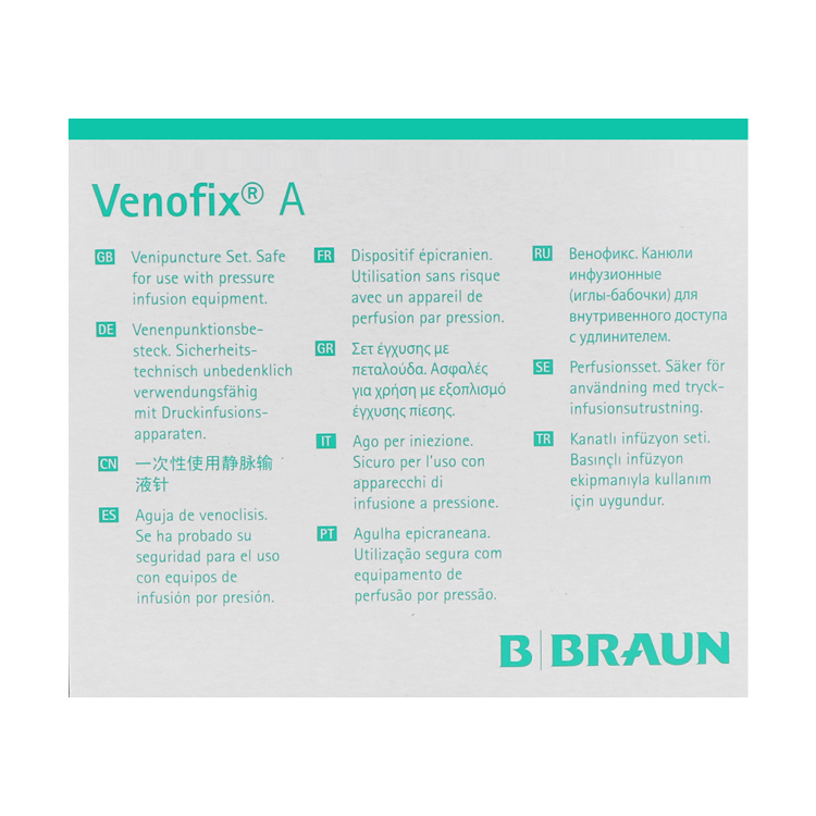 Venofix A Punktionskanüle, Venenpunktionsbestecke Venofix A Punktionskanüle, Venenpunktionsbestecke