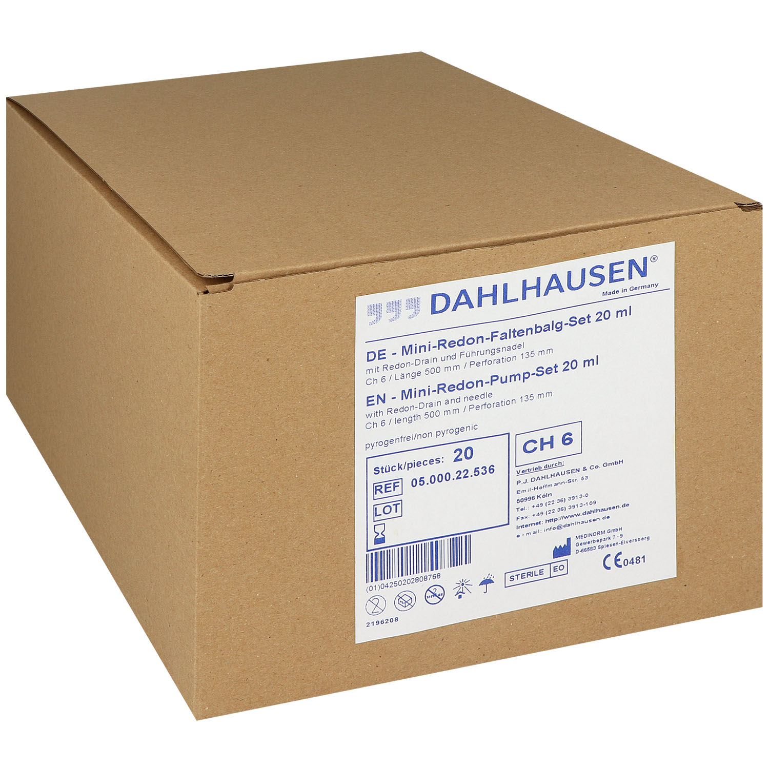 REDON Mini-Faltenbalg-Set Ch 6 REDON Mini-Faltenbalg-Set Ch 6