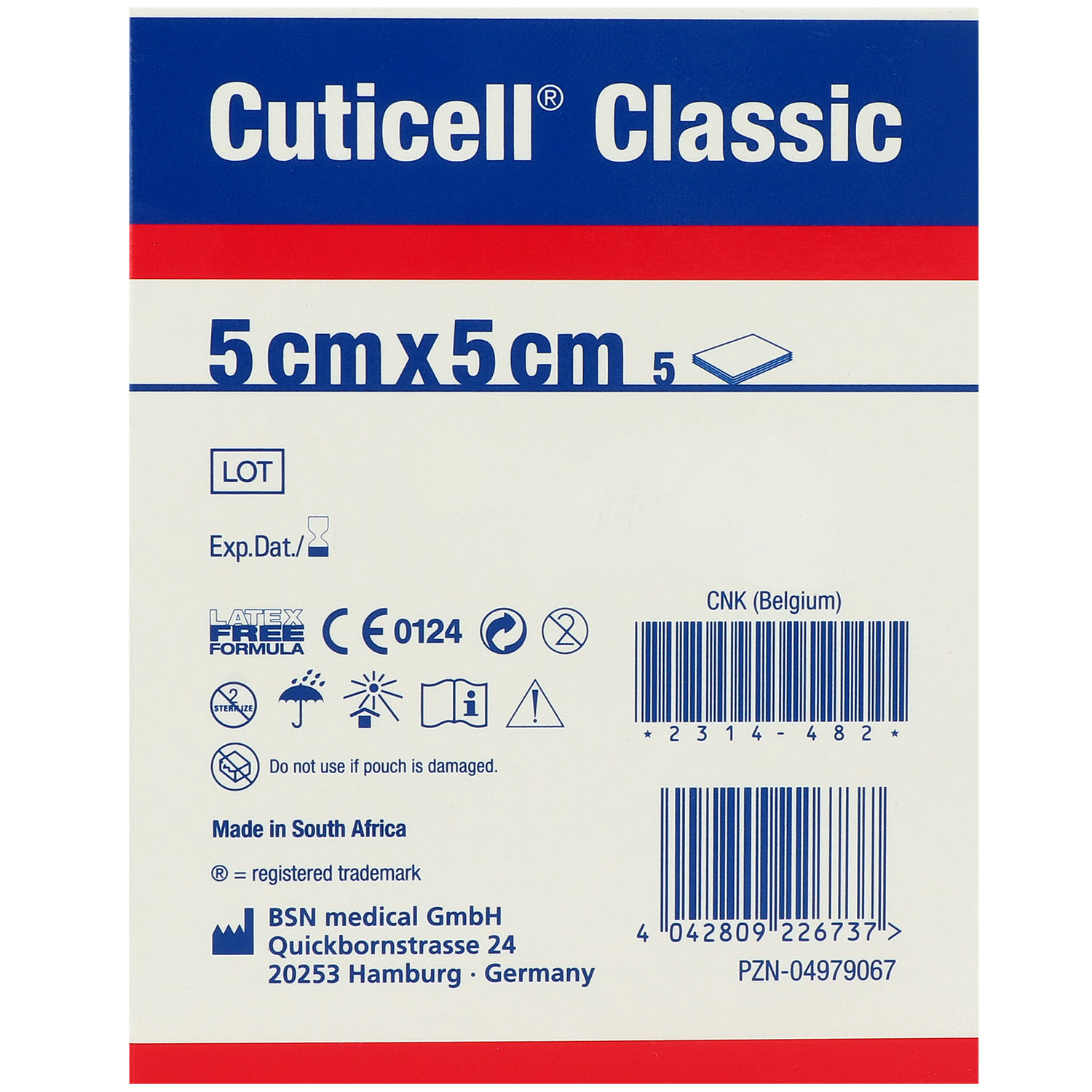 Cuticell Classic Wundgaze Cuticell Classic Wundgaze