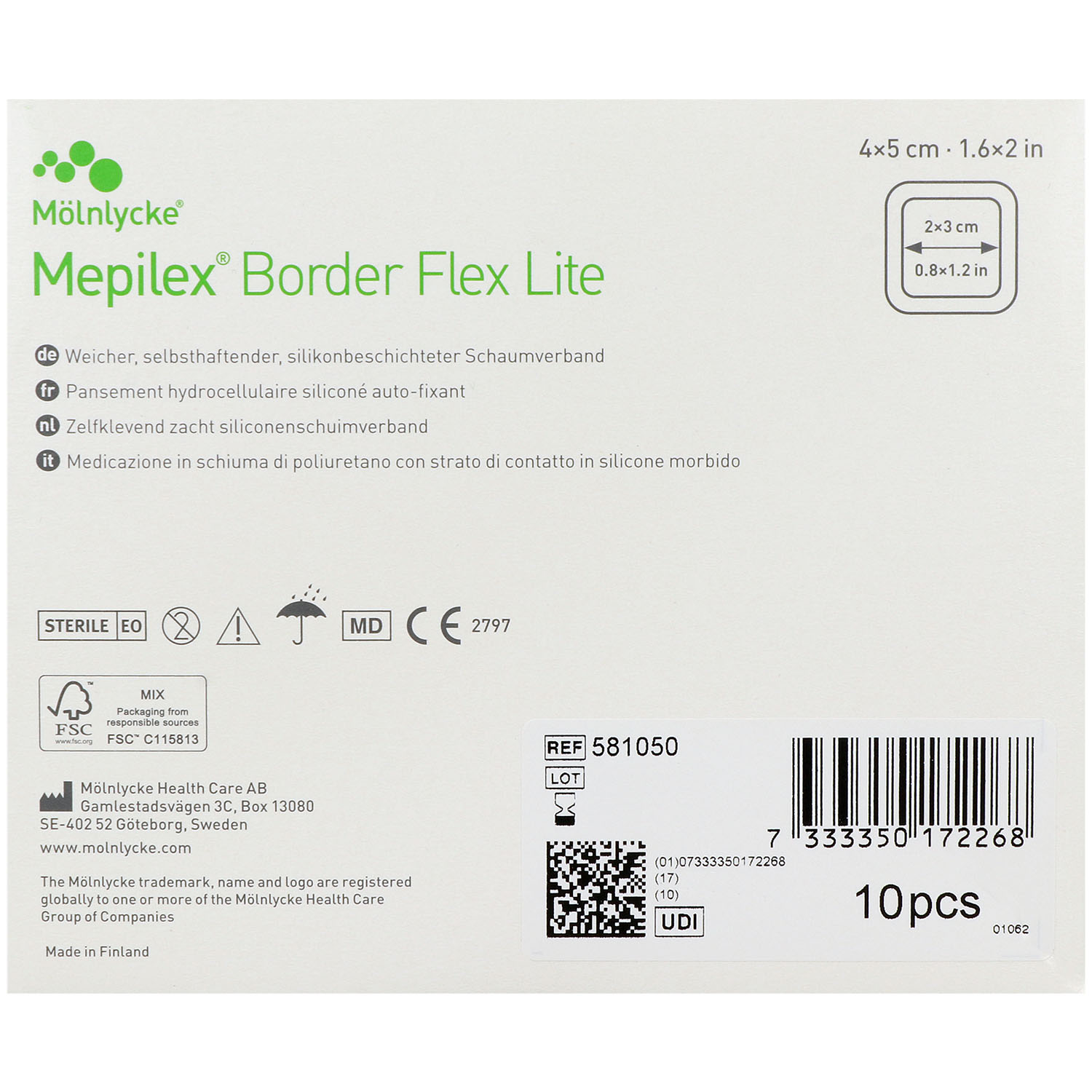 Mepilex Border Flex Lite Schaumverband Mepilex Border Flex Lite Schaumverband