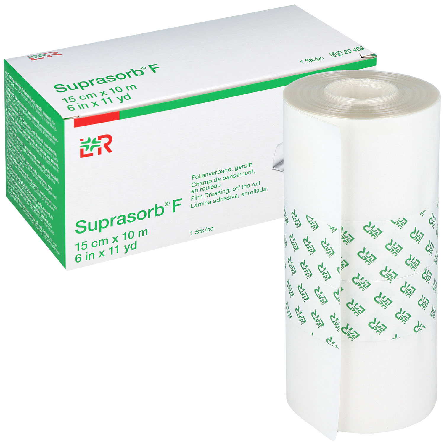 Suprasorb F Folien Wundverband gerollt Suprasorb F Folien Wundverband gerollt
