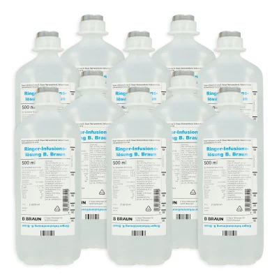 10 Flaschen Ringer Lösung