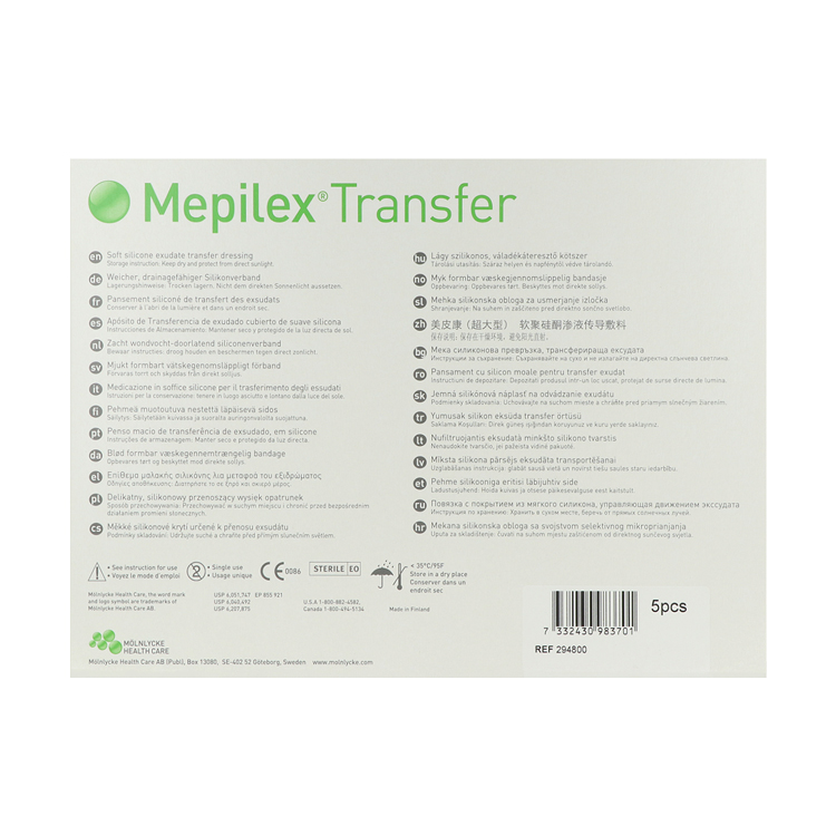 Mepilex Transfer Schaumverband, steril Mepilex Transfer Schaumverband, steril