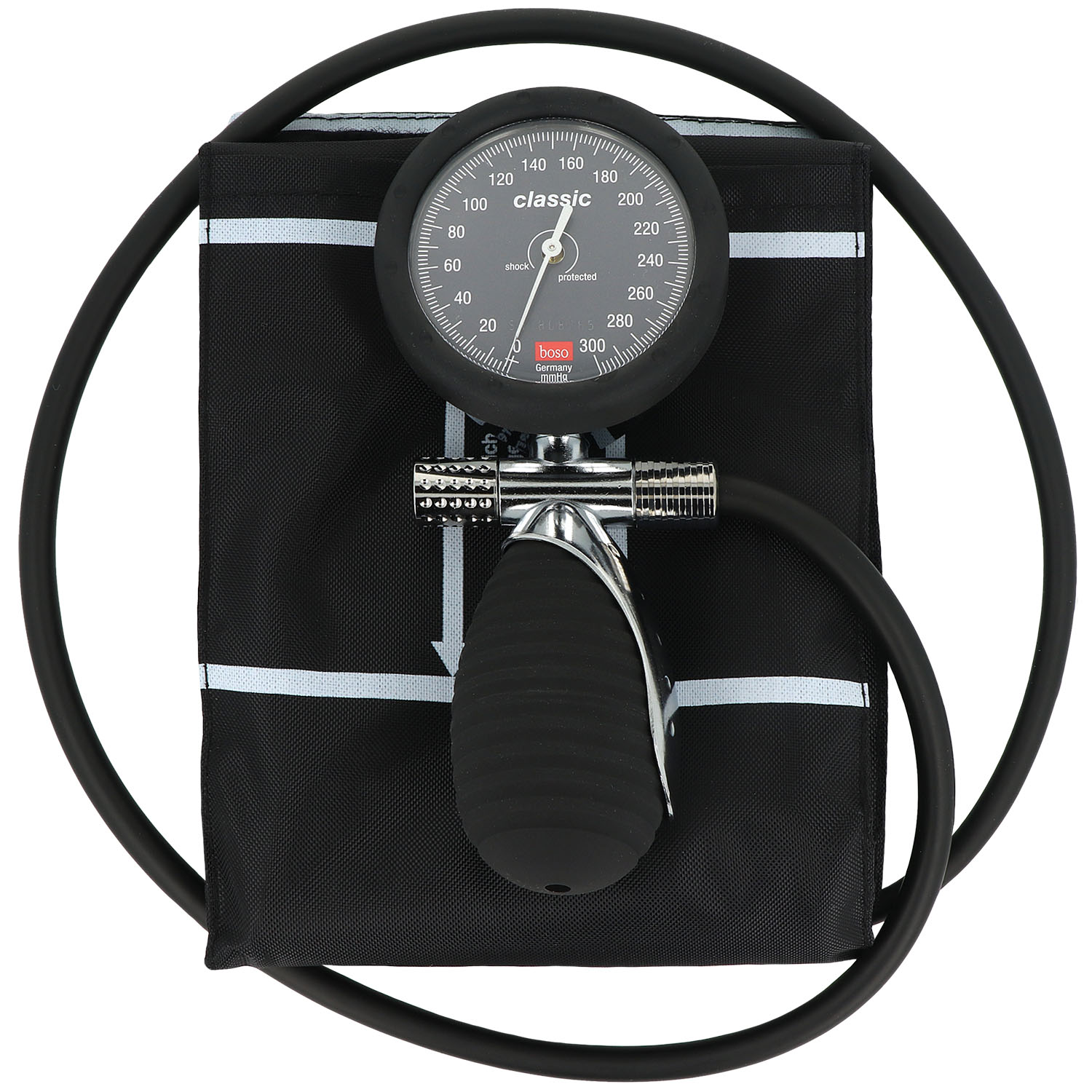 Blutdruckmessgerät BOSO classic Skala 60 mm 2-in-1-Schlauch-Technik, 1 Stück Blutdruckmessgerät BOSO classic Skala 60 mm 2-in-1-Schlauch-Technik, 1 Stück