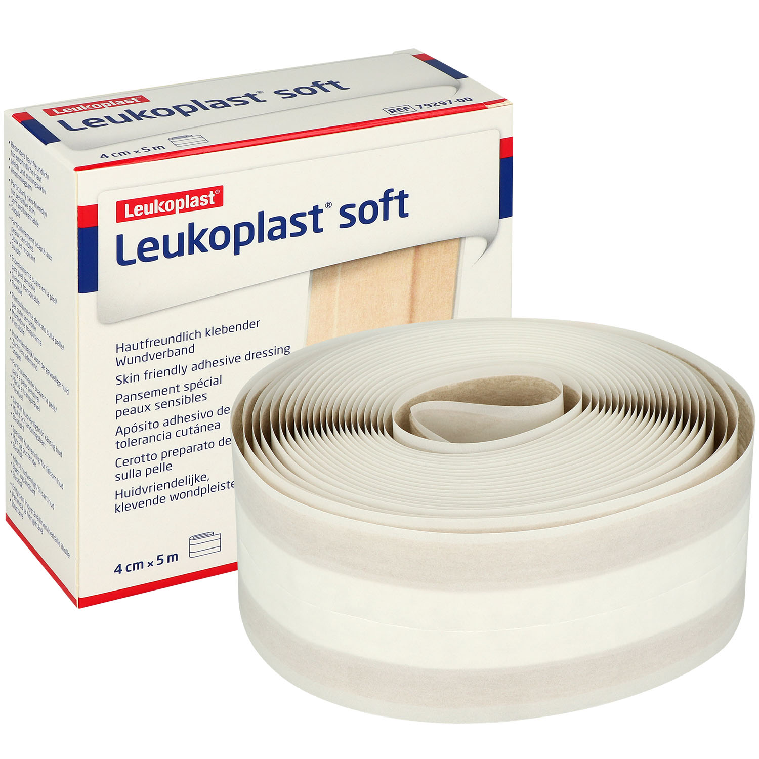 LEUKOPLAST soft Pflaster Rolle LEUKOPLAST soft Pflaster Rolle