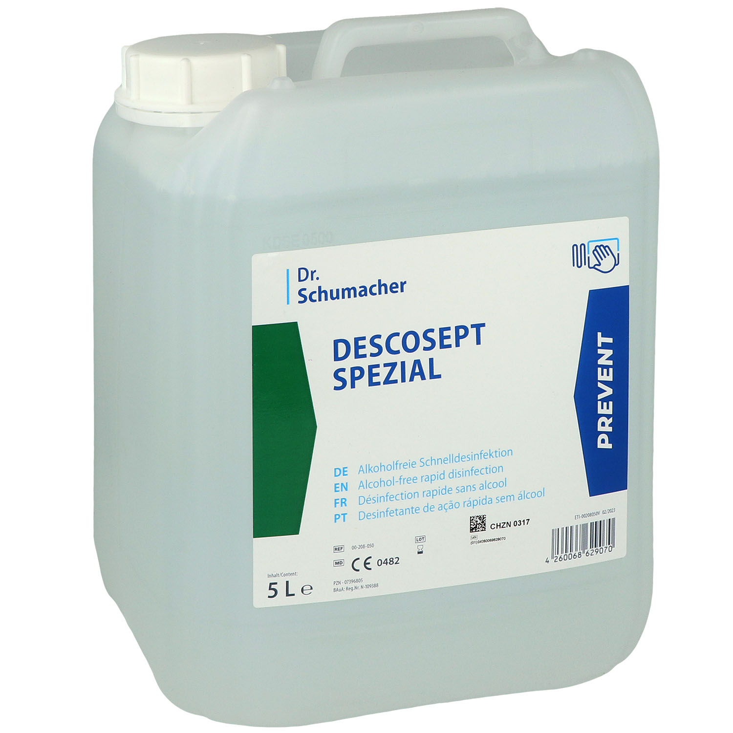 Descosept Spezial alkoholfreie Schnelldesinfektion Descosept Spezial alkoholfreie Schnelldesinfektion