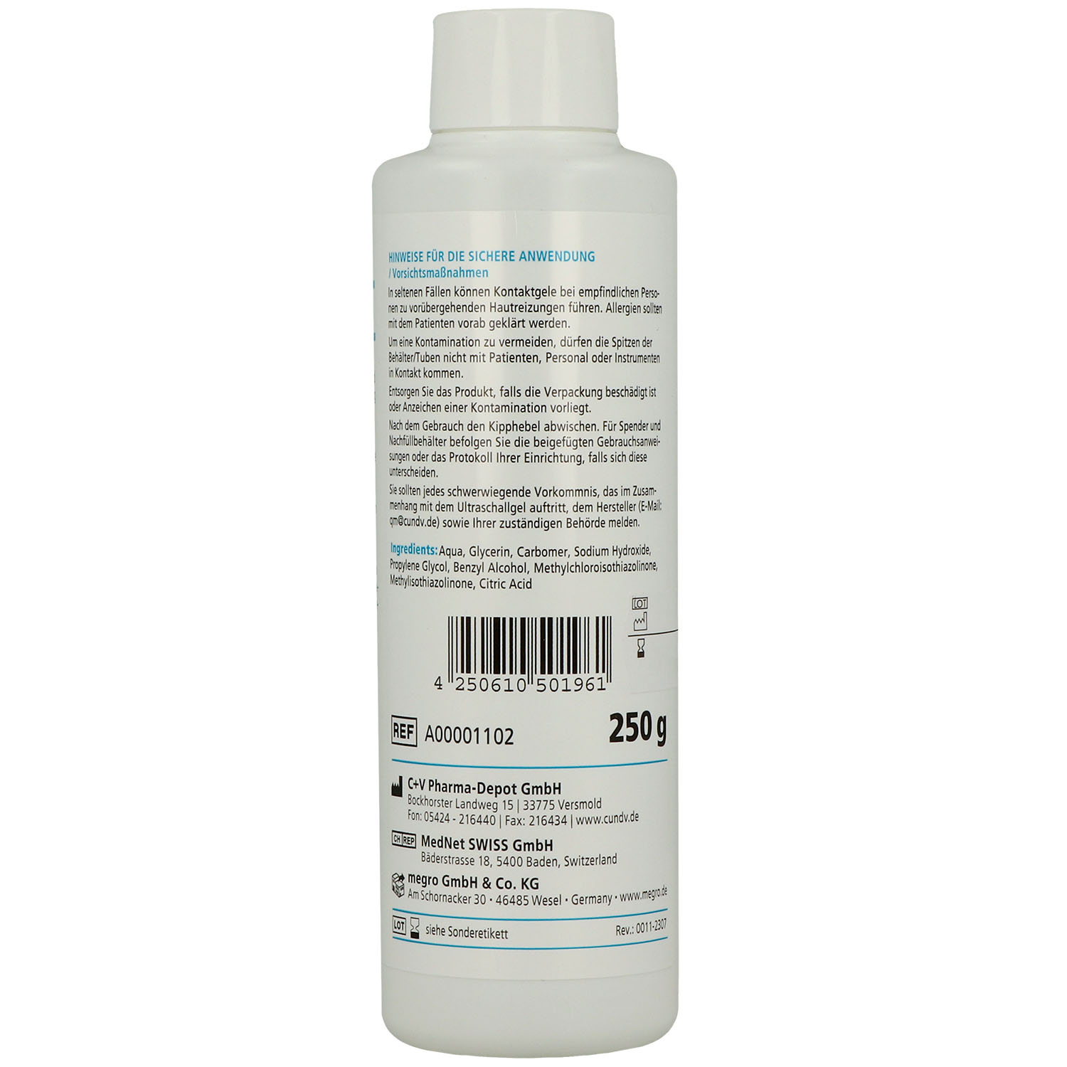 Elektrodengel ratiomed 250 ml Elektrodengel ratiomed 250 ml