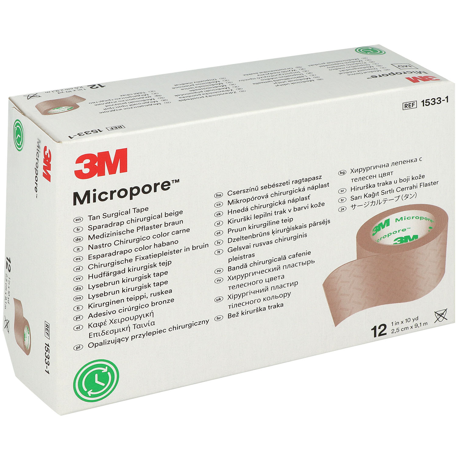 3M Micropore Vliespflaster 3M Micropore Vliespflaster