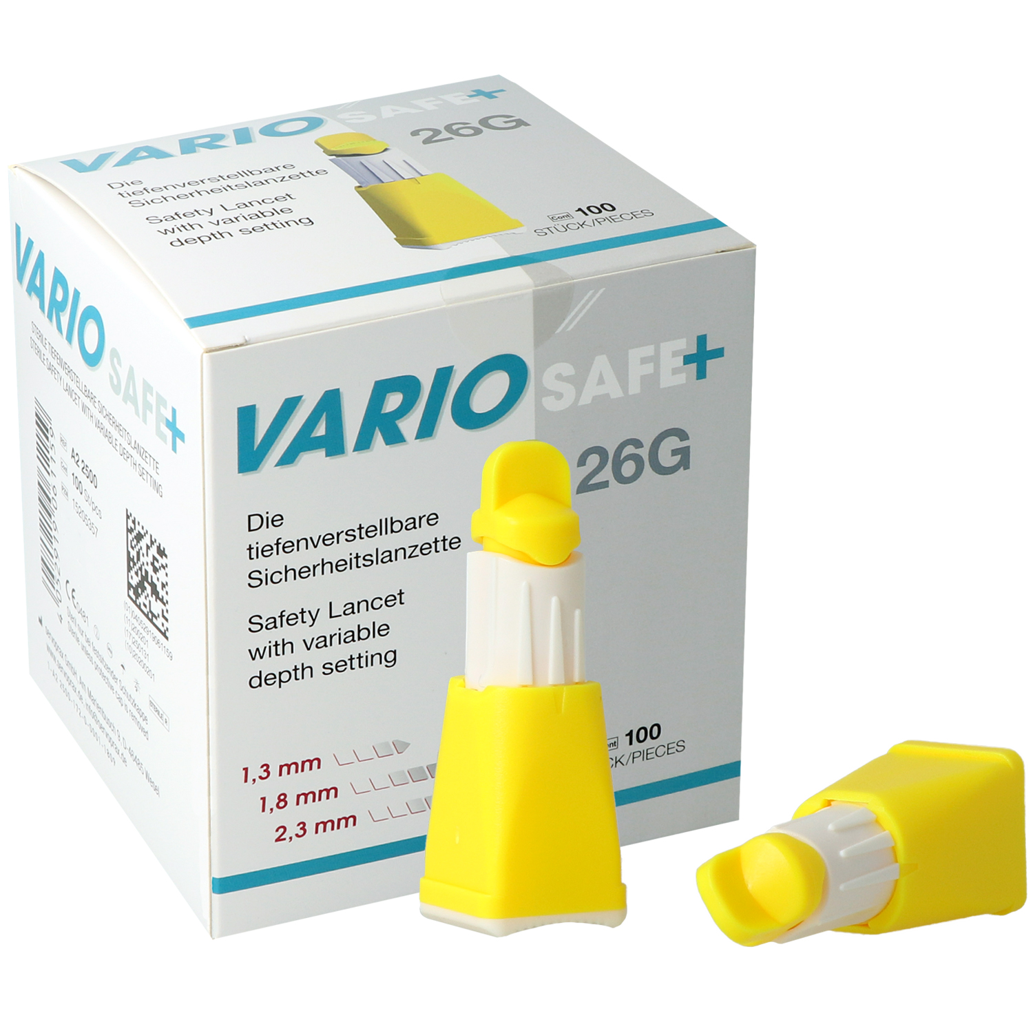VARIO SAFE Plus Sicherheitslanzetten, tiefenverstellbar VARIO SAFE Plus Sicherheitslanzetten, tiefenverstellbar