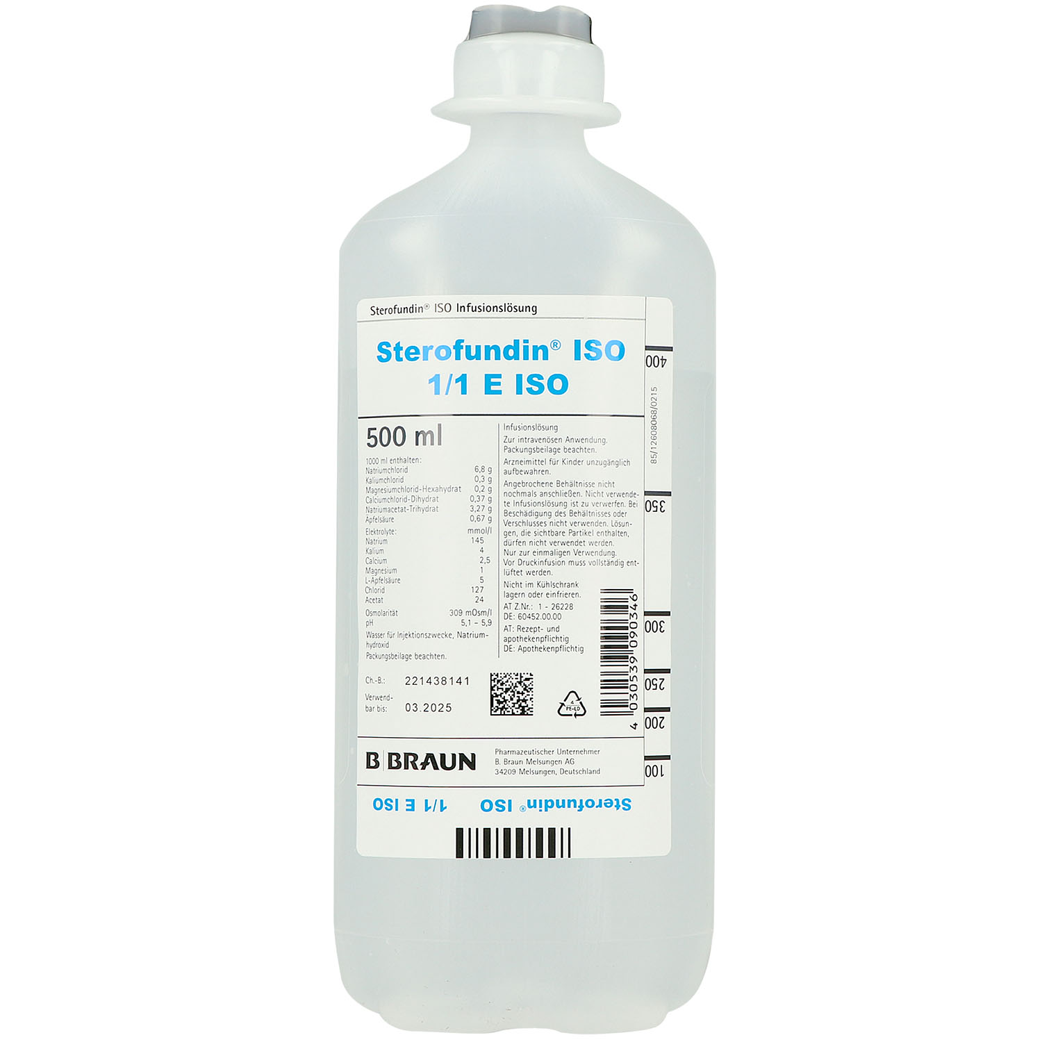 Sterofundin ISO Ecoflac Plus Infusionslösung Sterofundin ISO Ecoflac Plus Infusionslösung