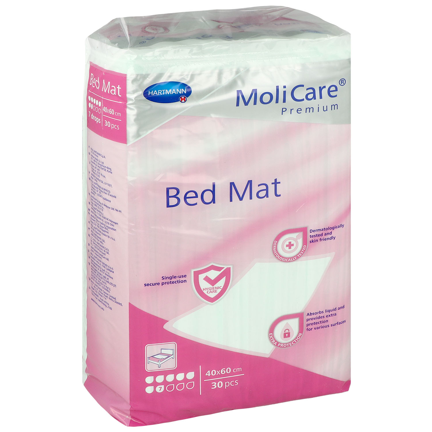 MoliCare Premium Bed Mat 7 Tropfen Krankenunterlagen MoliCare Premium Bed Mat 7 Tropfen Krankenunterlagen