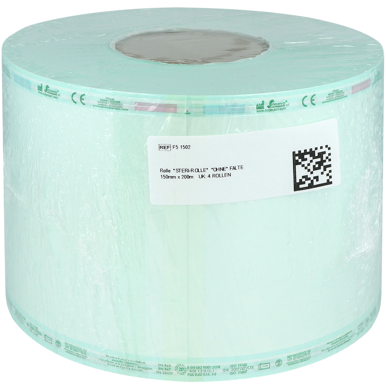 Sterilisationsfolie Rollenware ohne Falte Sterilisationsfolie Rollenware ohne Falte