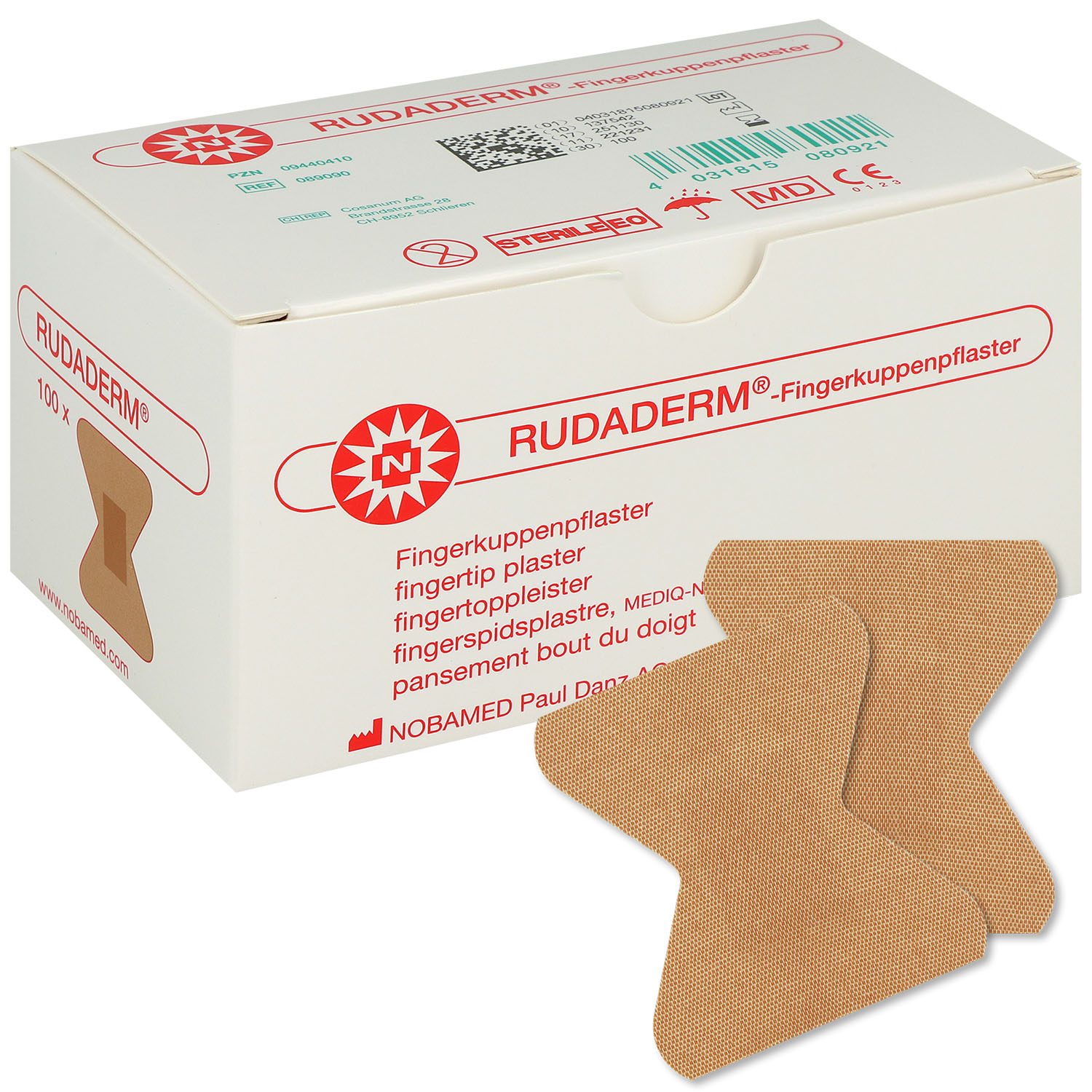 Rudaderm Fingerkuppenpflaster Rudaderm Fingerkuppenpflaster