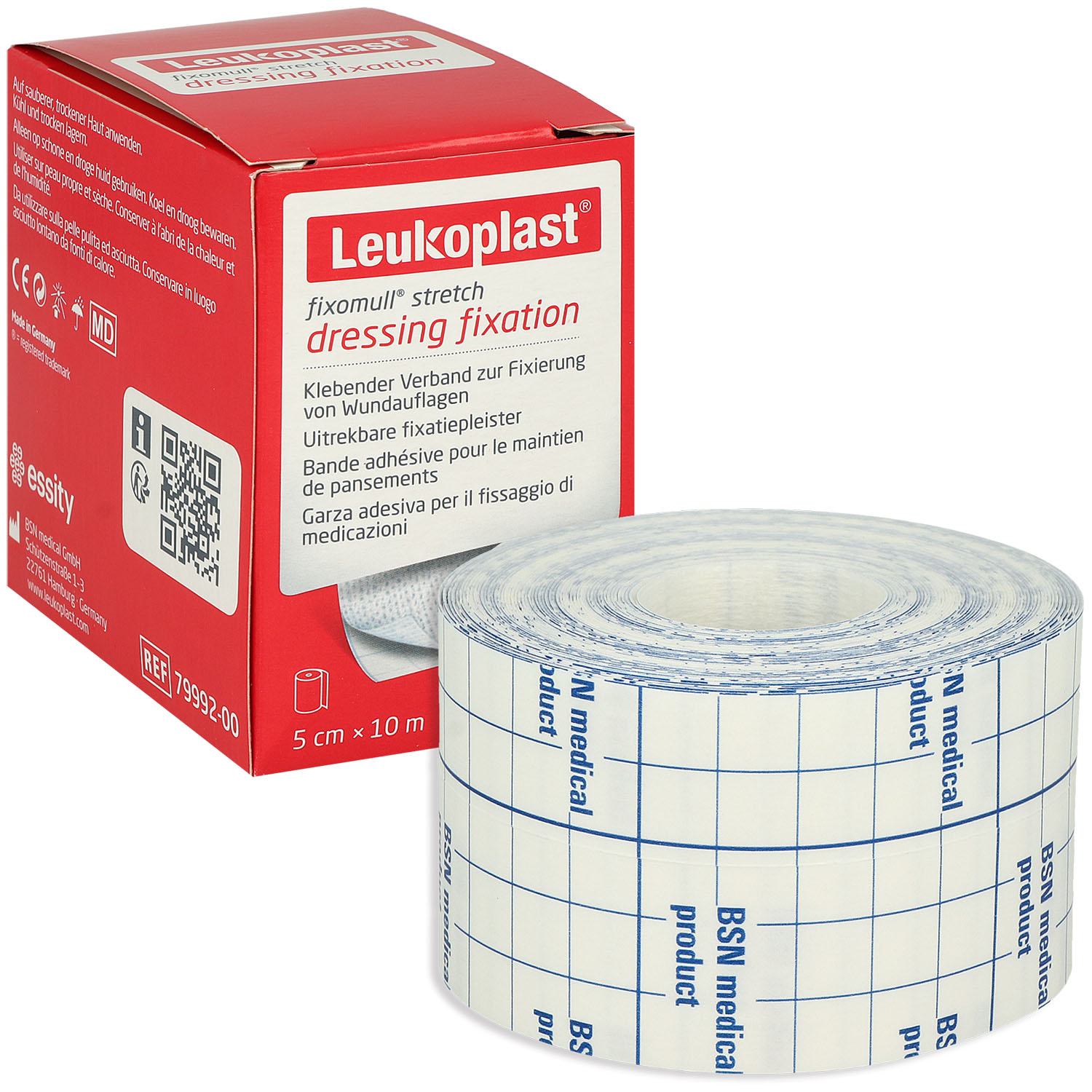 Leukoplast Fixomull stretch Verbandfixierung Leukoplast Fixomull stretch Verbandfixierung